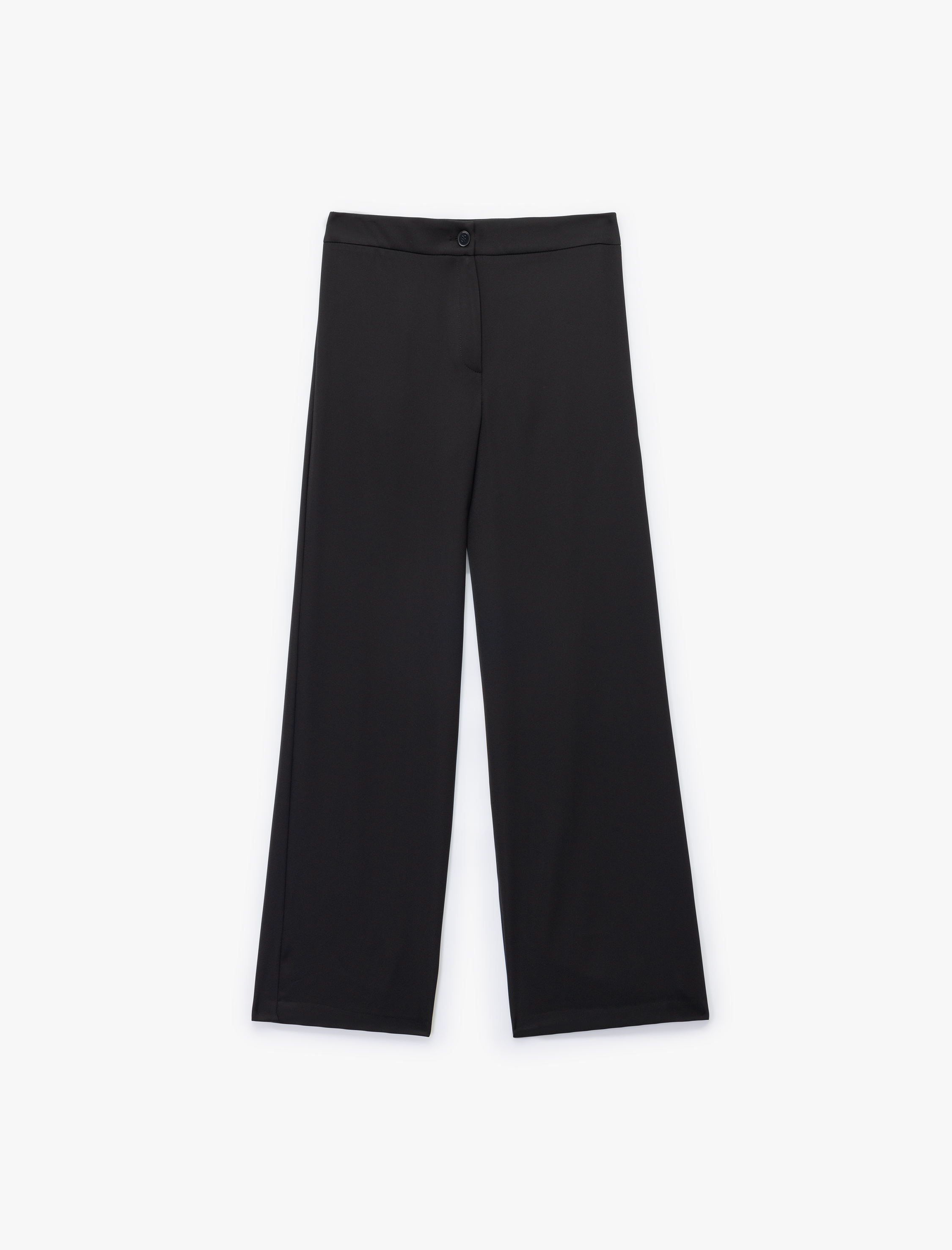   Yüksek Bel Geniş Paça Palazzo Pantolon