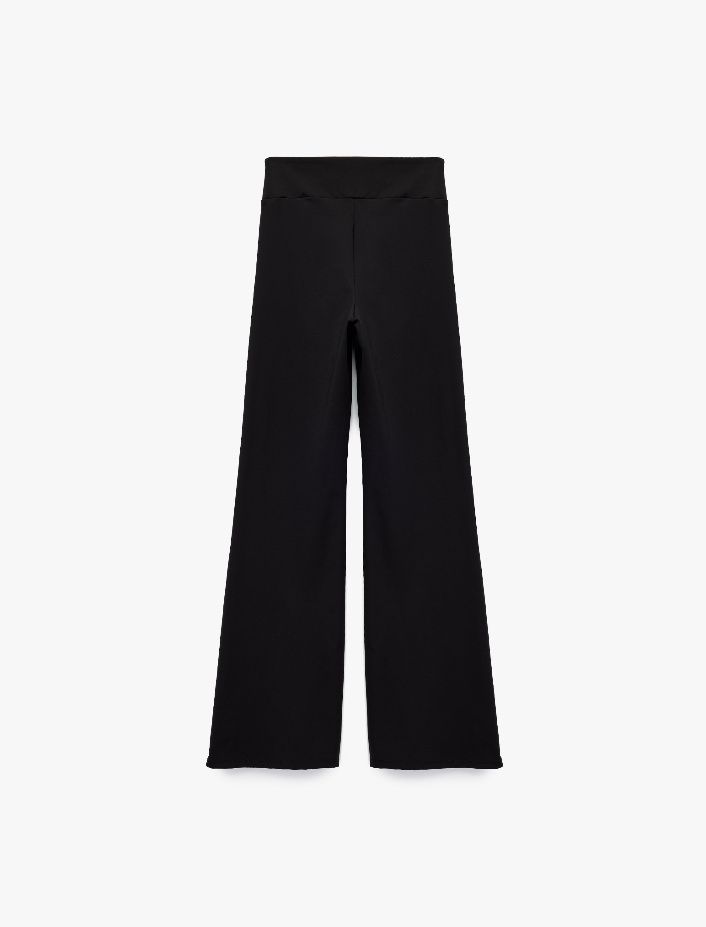 Yüksek Bel İspanyol Paça Spor Eşofman Altı