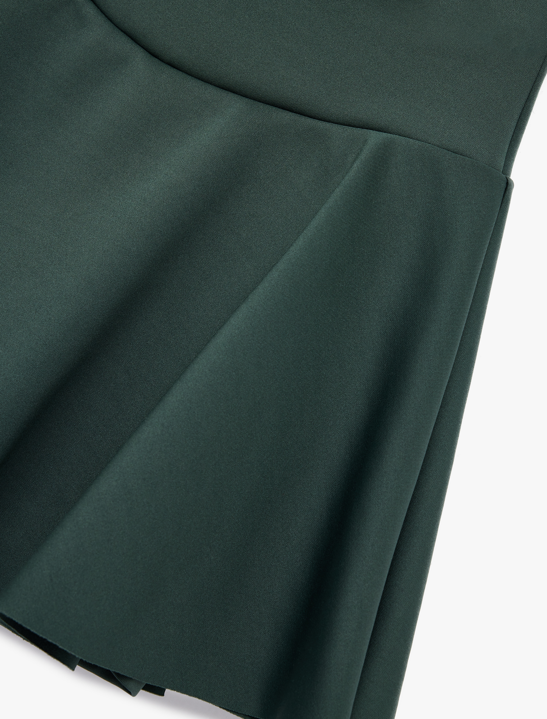   Yüksek Bel Rahat Kalıp Scuba Mini Spor Şort Etek