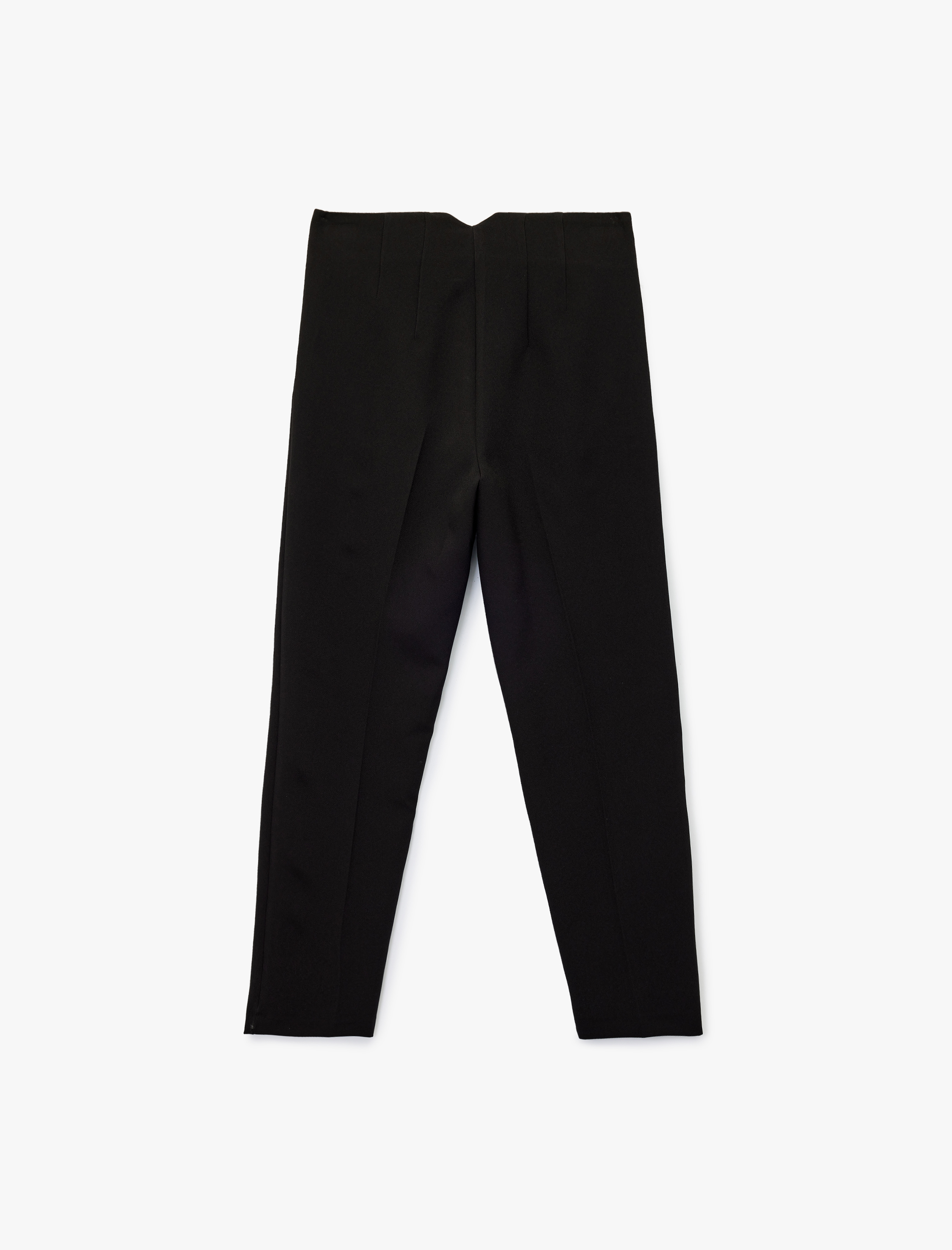   Regular Fit Yüksek Bel Cigarette Kumaş Pantolon