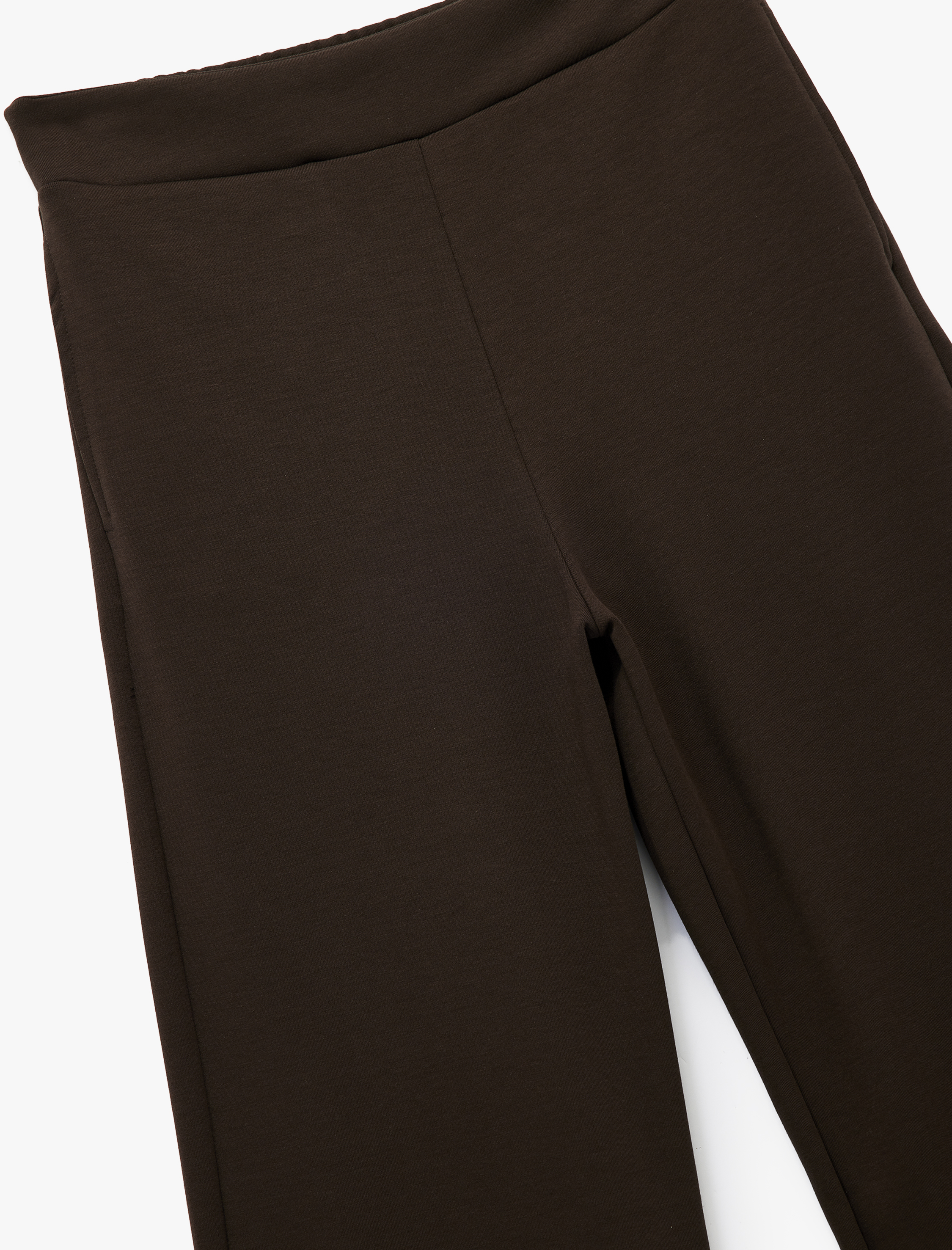   Beli Lastik Detaylı Cepli Geniş Paça Pantolon