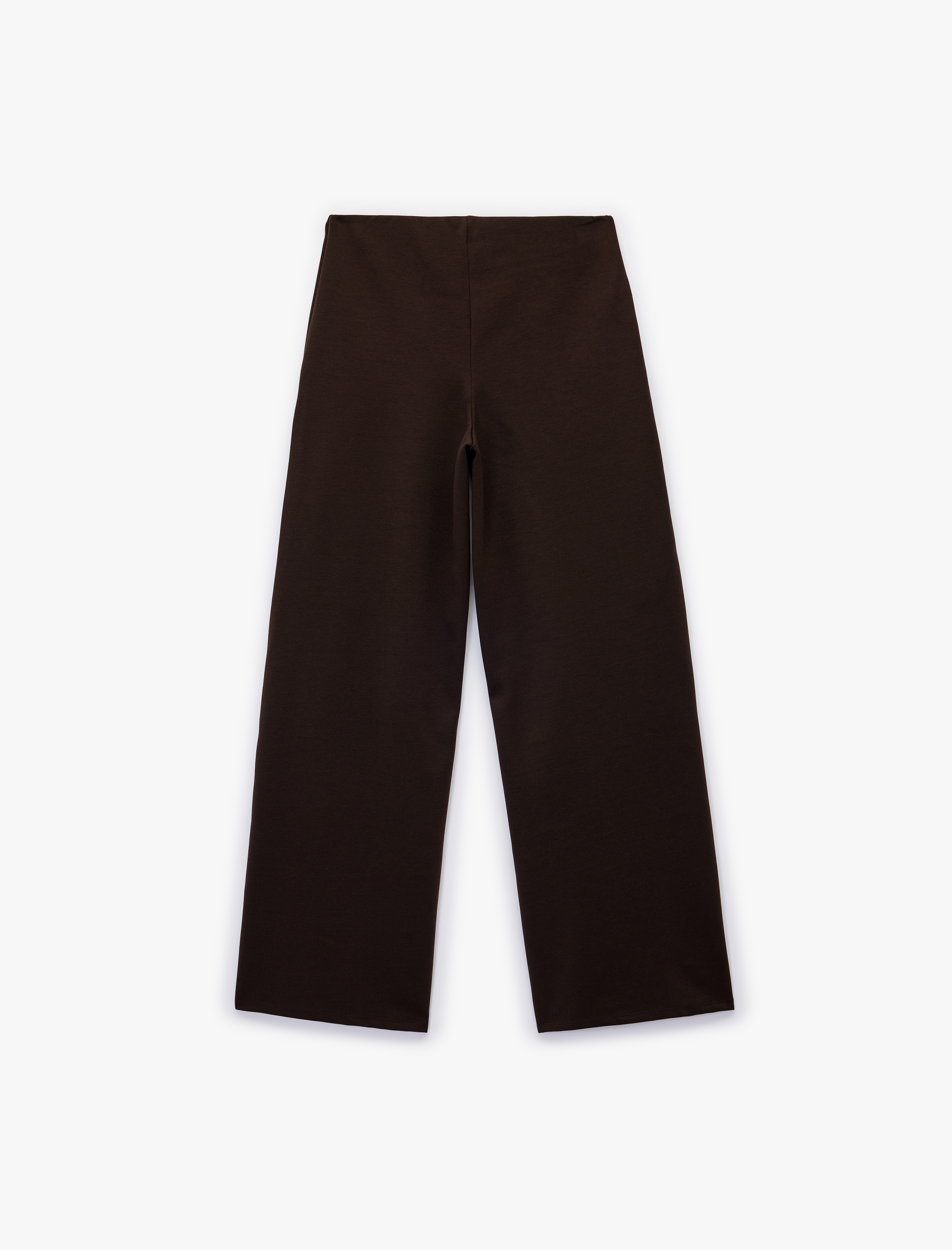 Normal Bel Geniş Paça Pantolon