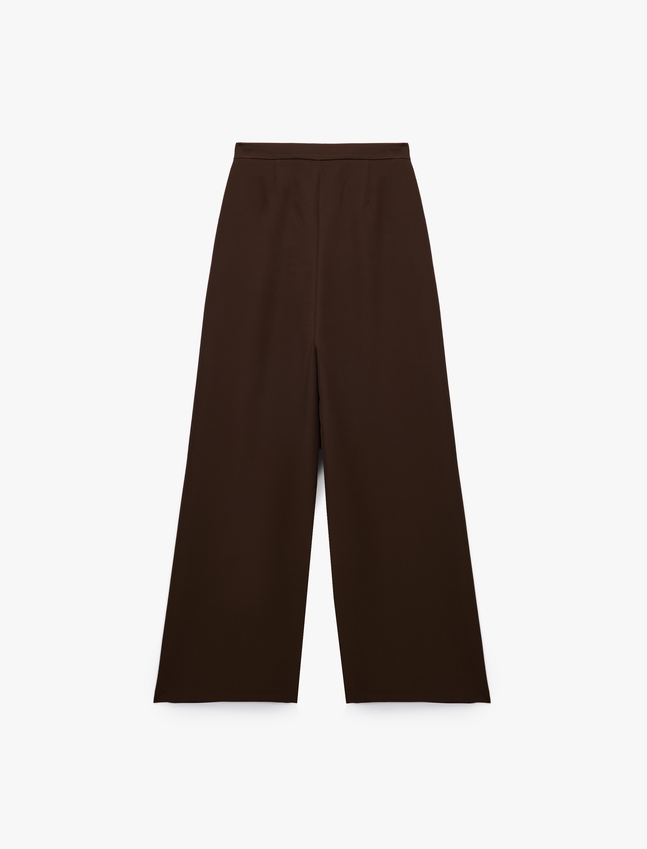   Pileli Cepli Uzun Geniş Paça Palazzo Pantolon