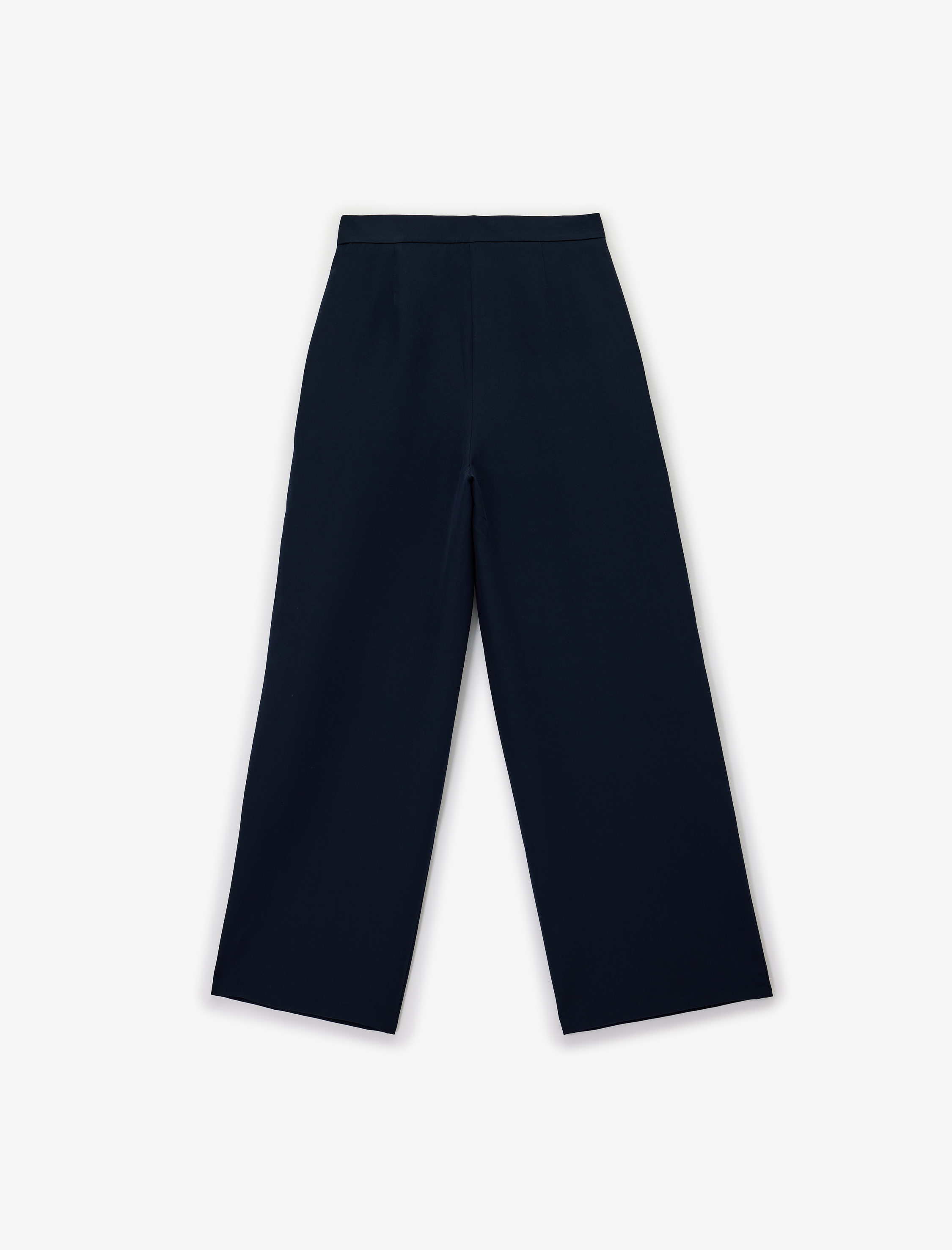   Pileli Cepli Uzun Geniş Paça Palazzo Pantolon