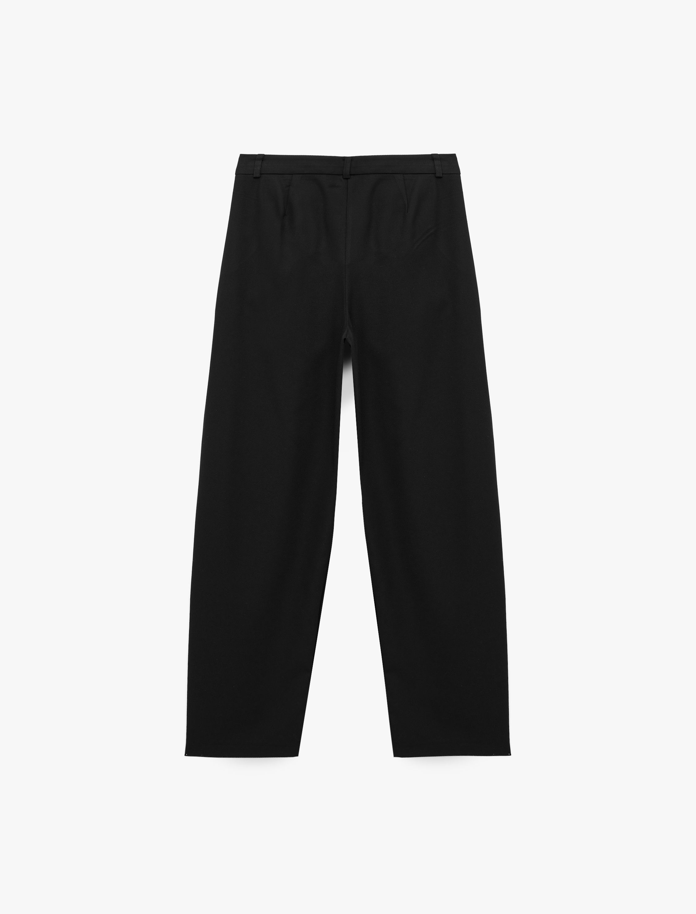   Koton X Sibil Çetinkaya - Pileli Cepli Kumaş Havuç Pantolon