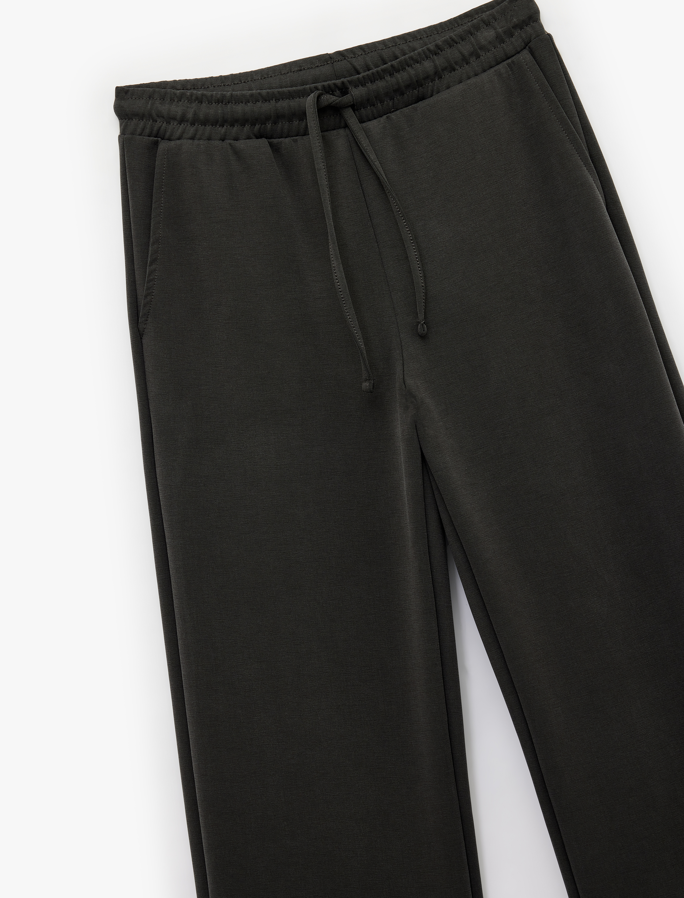   Yüksek Bel Geniş Paça Spor Eşofman Altı