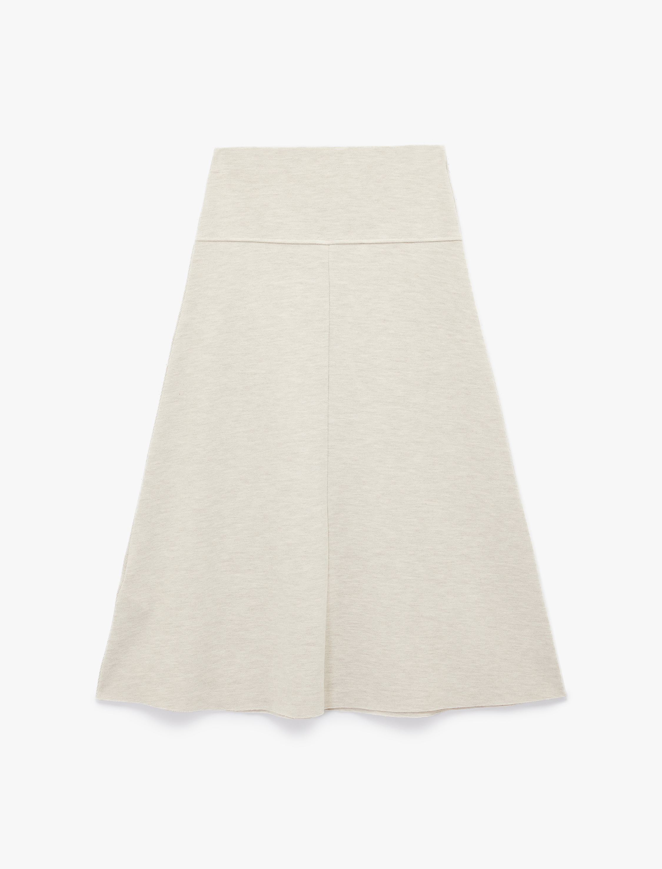   Dikiş Detaylı A Kesim Midi Etek