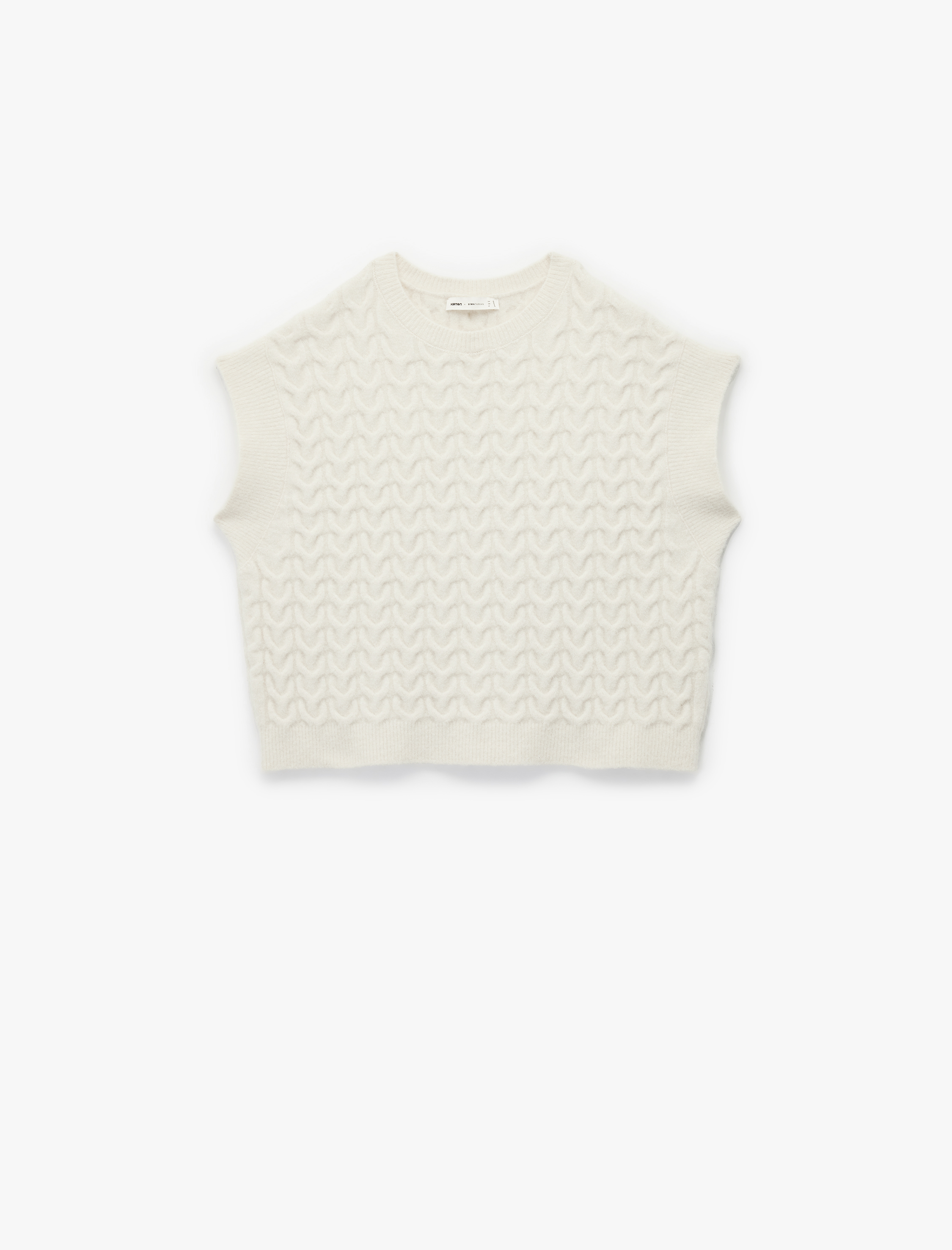   Koton X Sima Tarkan - Bisiklet Yaka Oversize Örgü Süveter