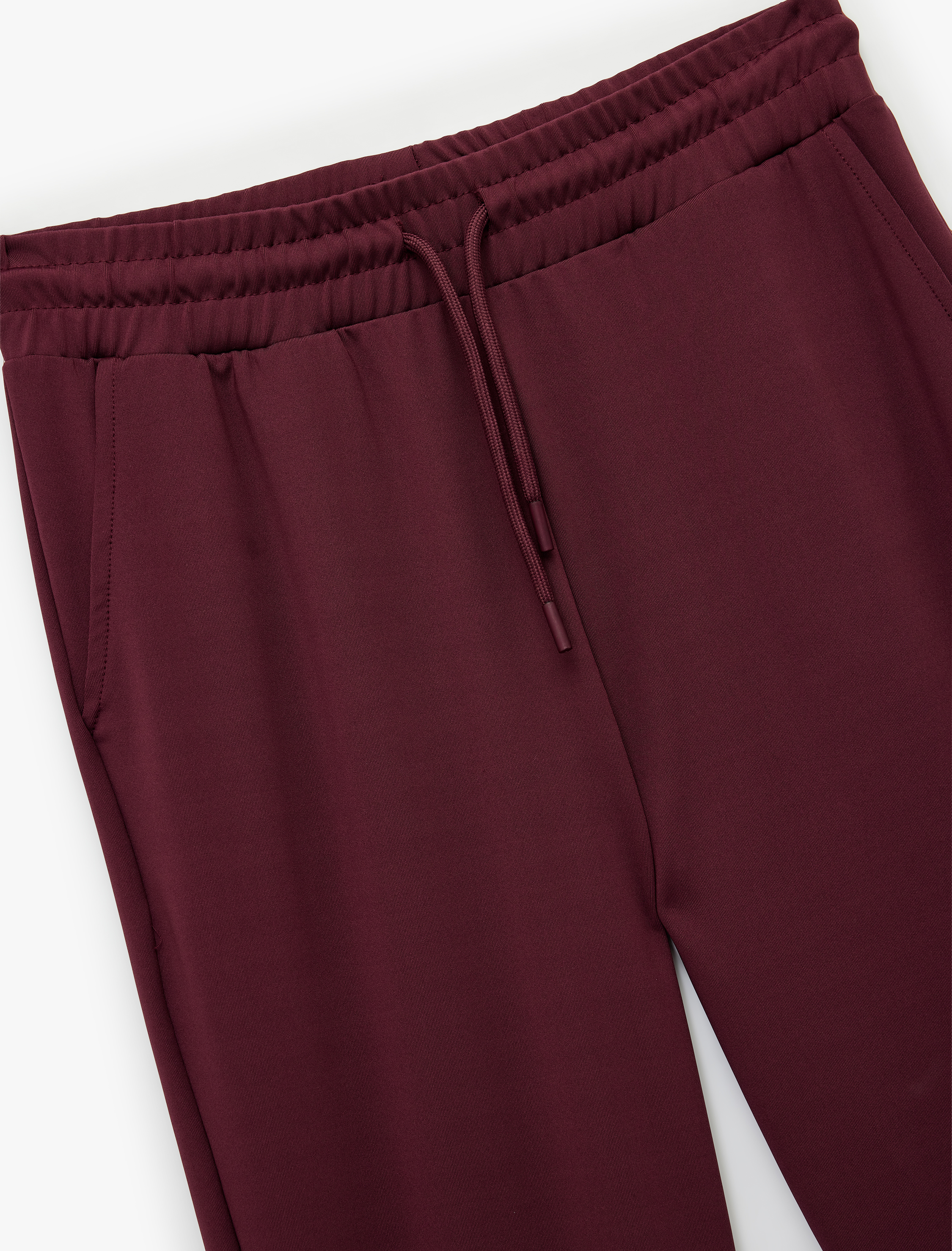   Yüksek Bel Bağcıklı Cep Detaylı Spor Jogger Eşofman Altı