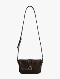 Suni Deri Çapraz Çanta