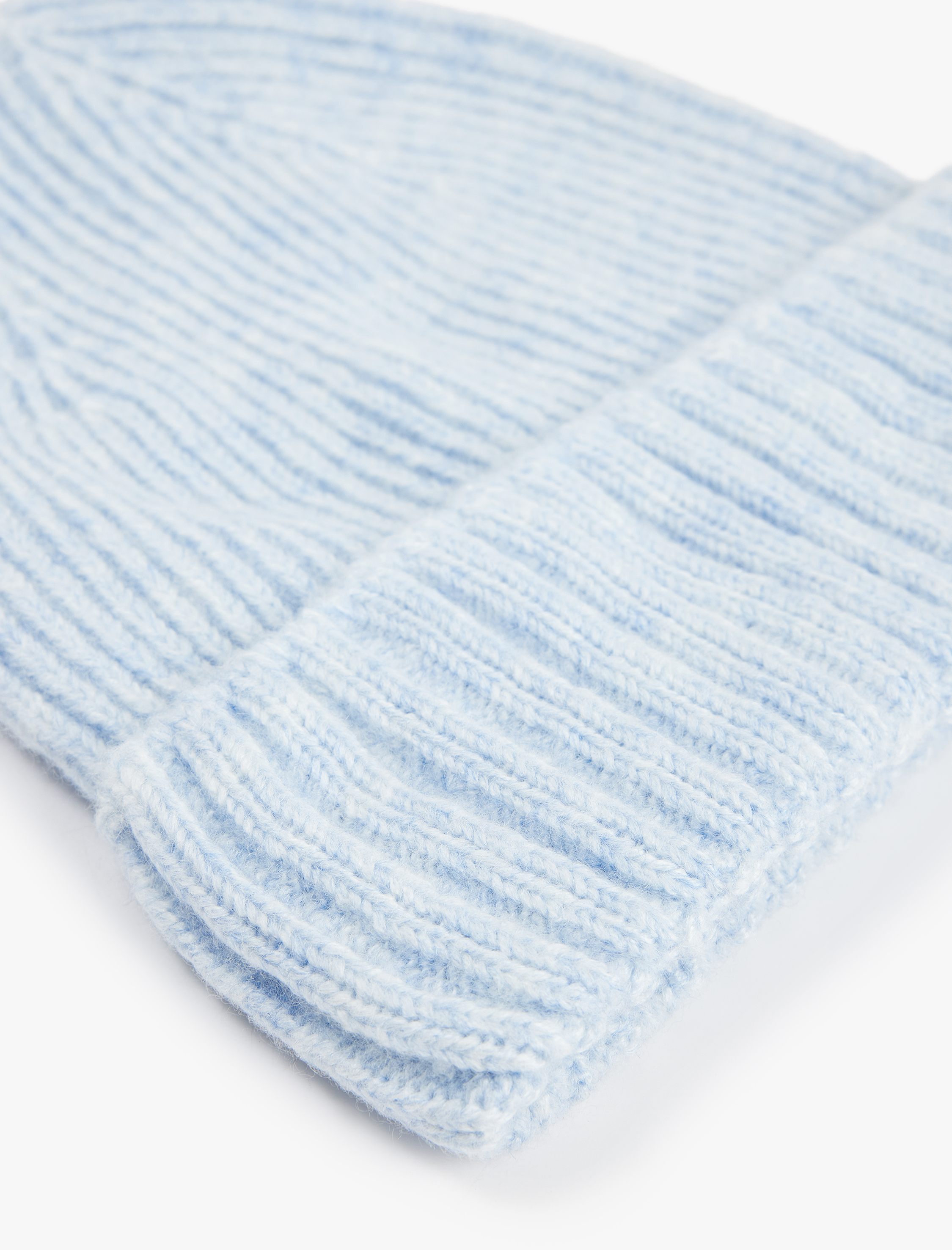  Kadın Basic Katlı Örgü Bere