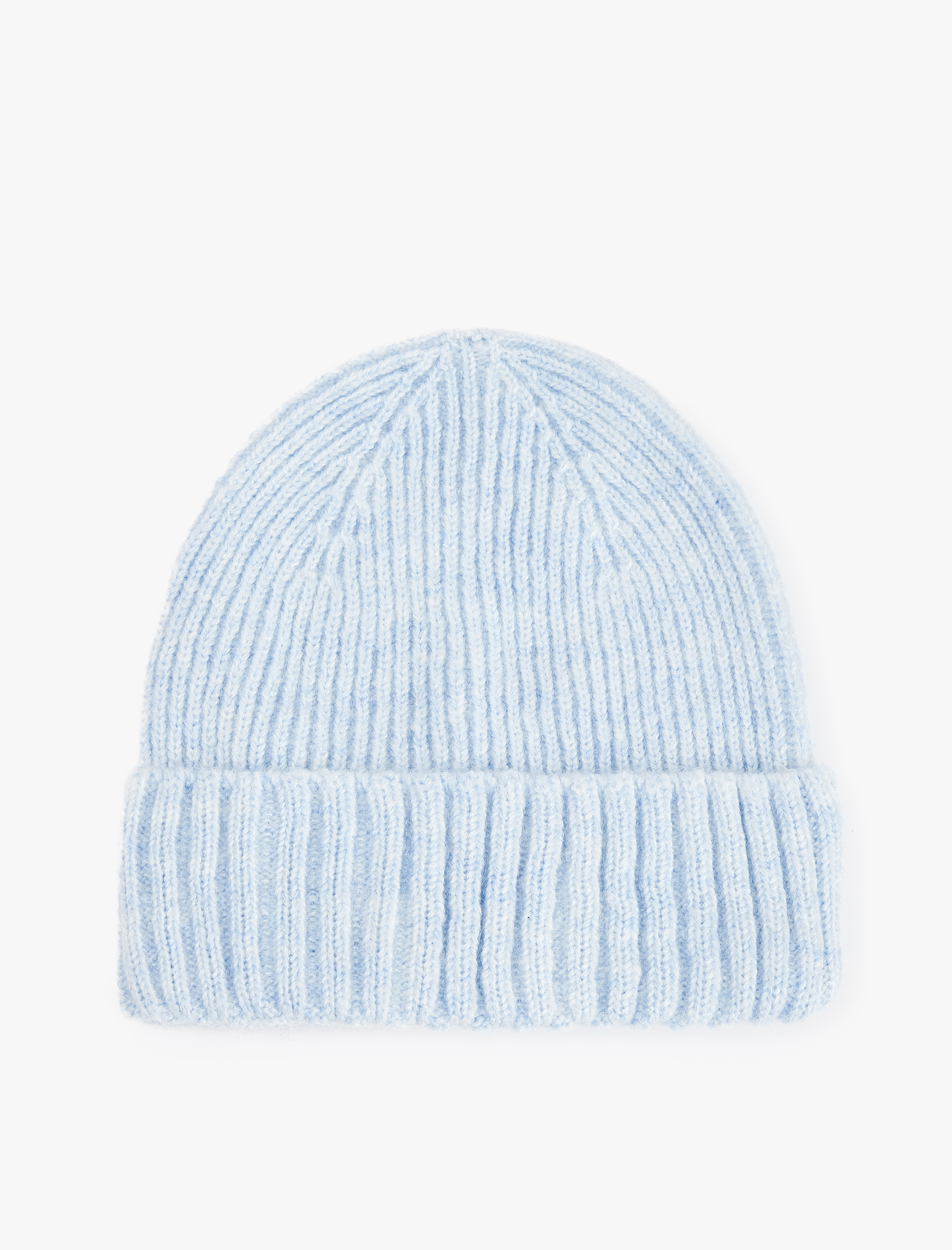  Kadın Basic Katlı Örgü Bere