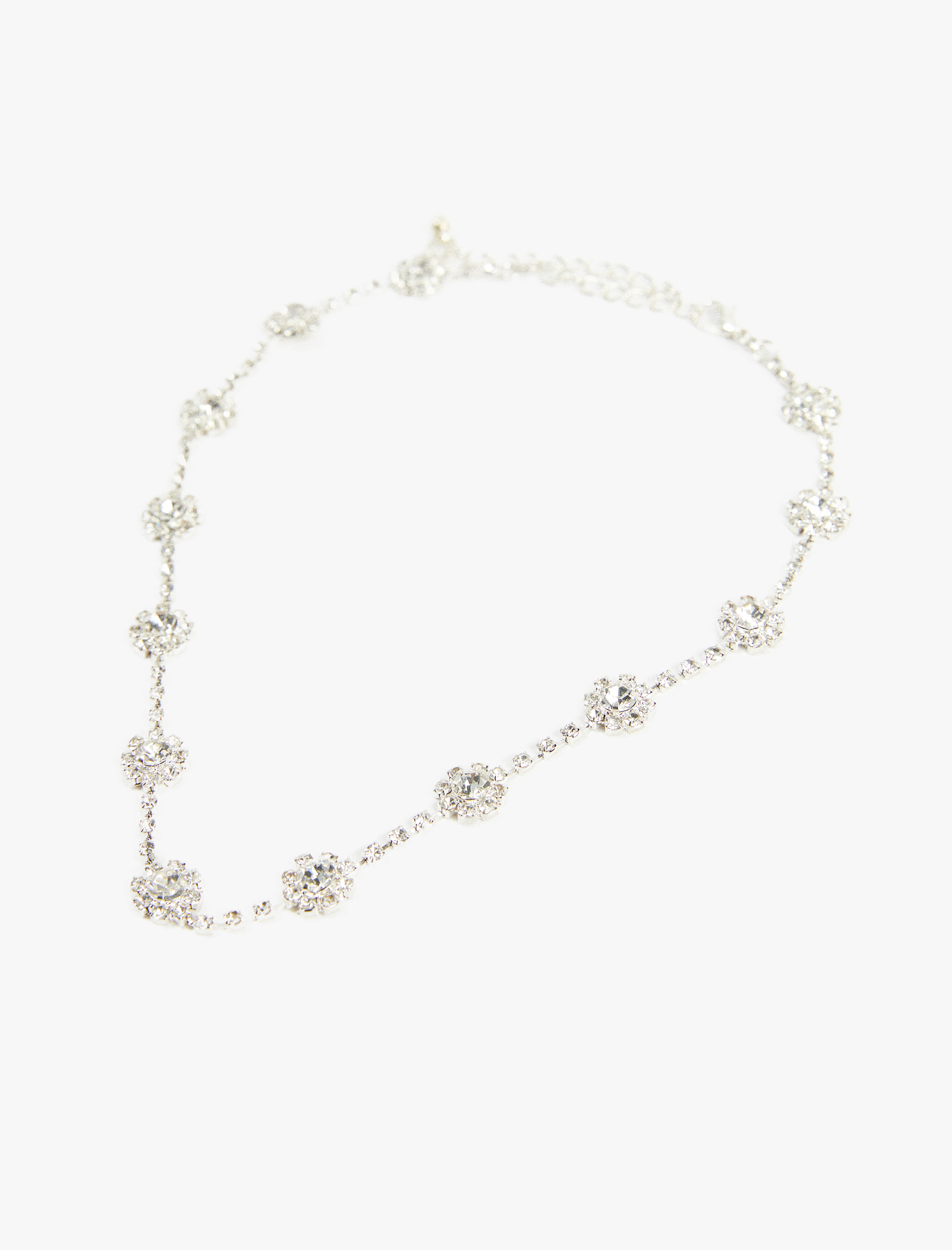  Kadın Taşlı Çiçekli Kolye - Koton X Sibil Çetinkaya