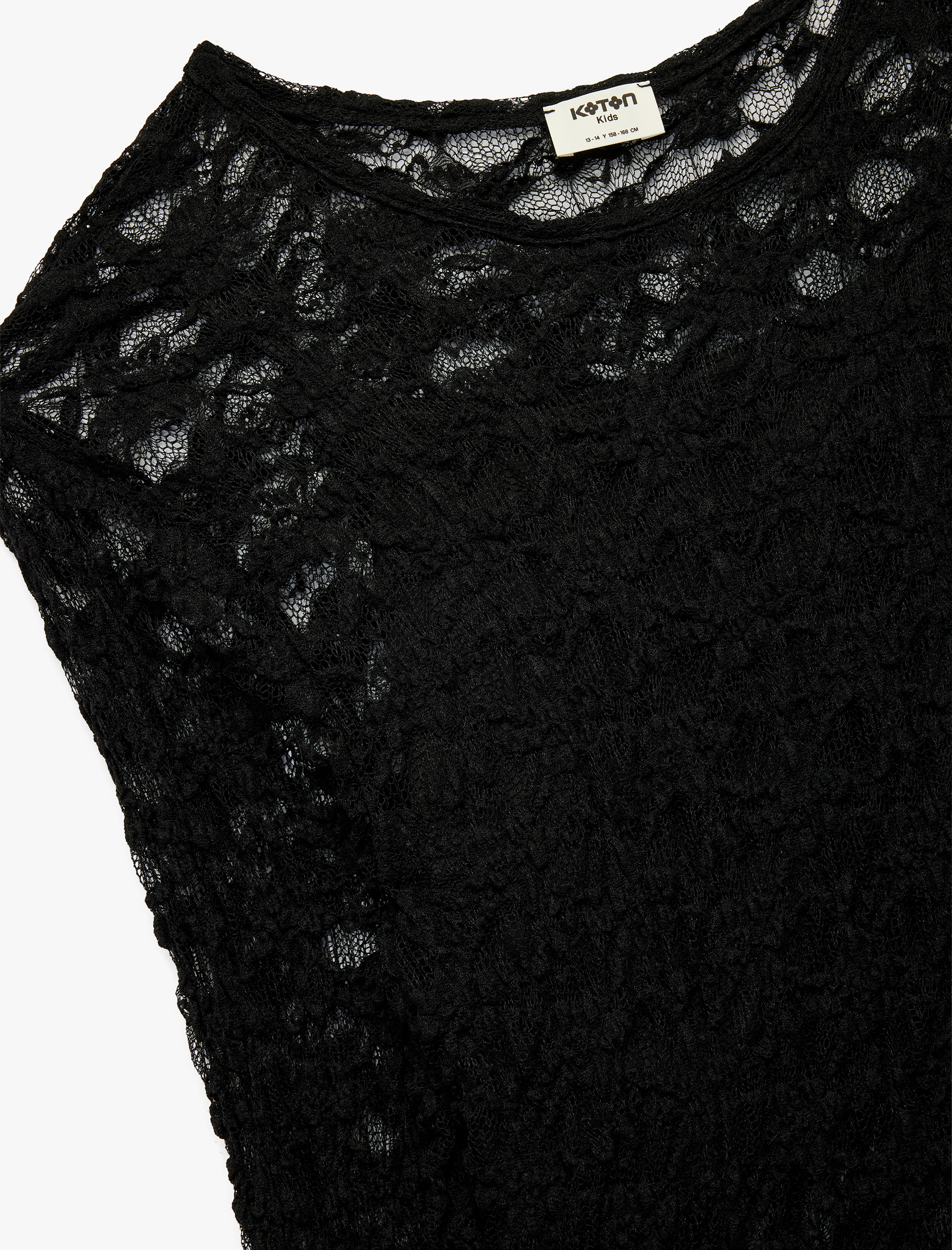 Kız Çocuk Uzun Kollu Askılı Atlet Detaylı Bisiklet Yaka Bluz