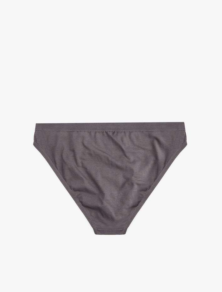  Pamuklu Rahat Kalıp Baskılı Brief Külot