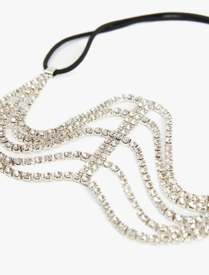 Kadın Taş Detaylı Saç Aksesuarı