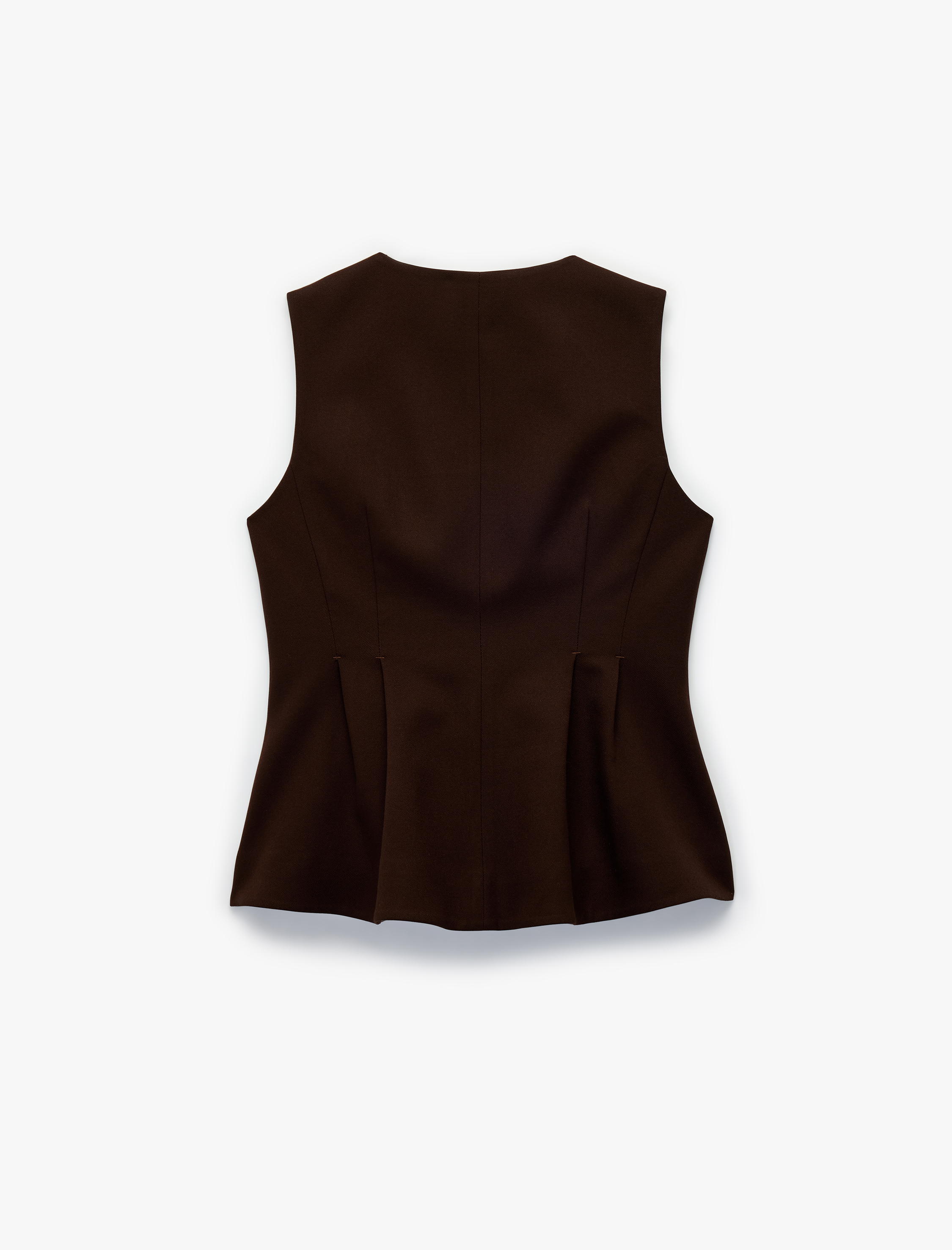   Koton X Sibil Çetinkaya - Düğmeli V Yaka Peplum Blazer Yelek