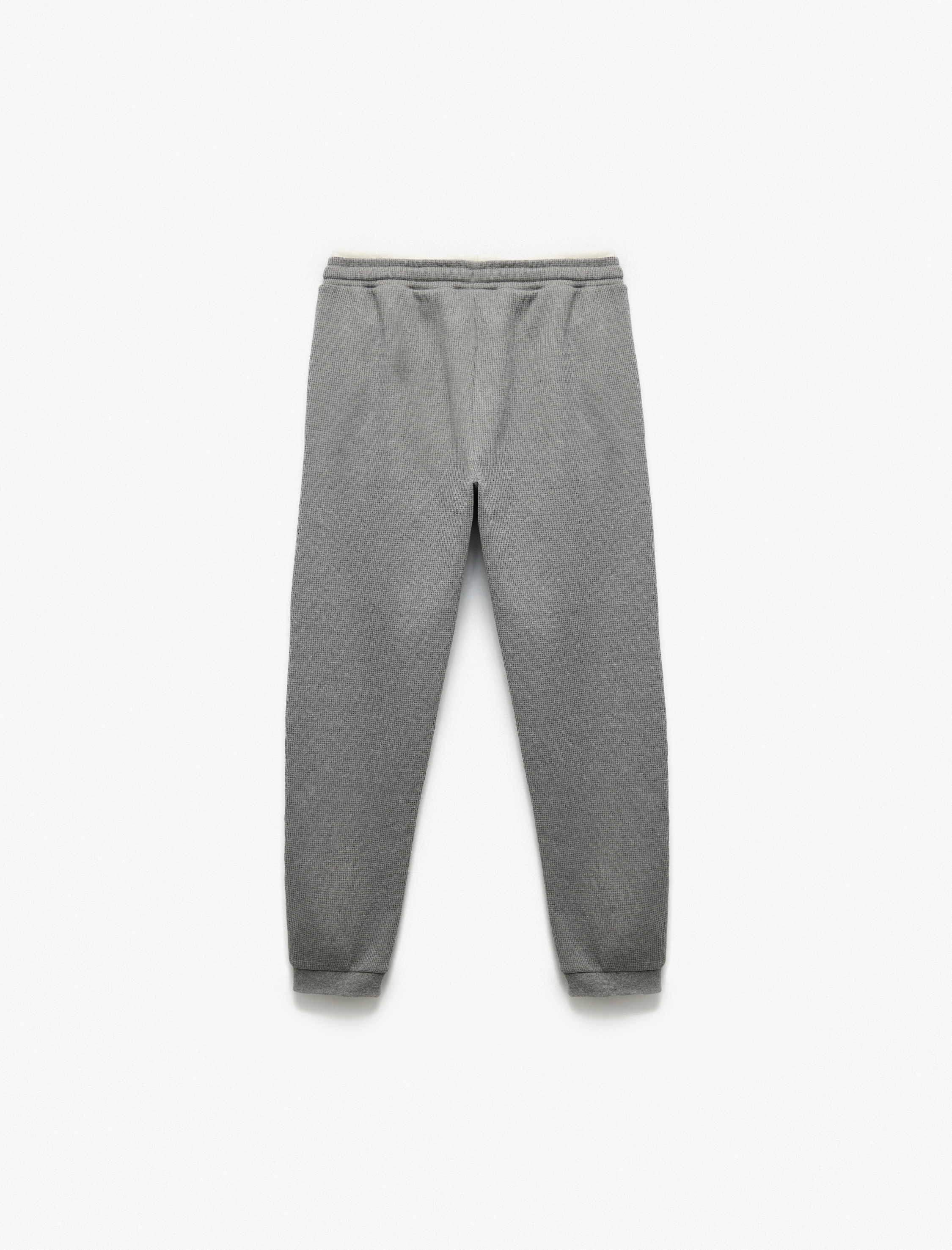  Erkek Çocuk Ribanalı Beli Bağlamalı Cepli Basic Eşofman Altı