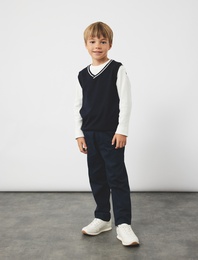 Pamuklu Düğmeli Cep Detaylı Basic Pantolon