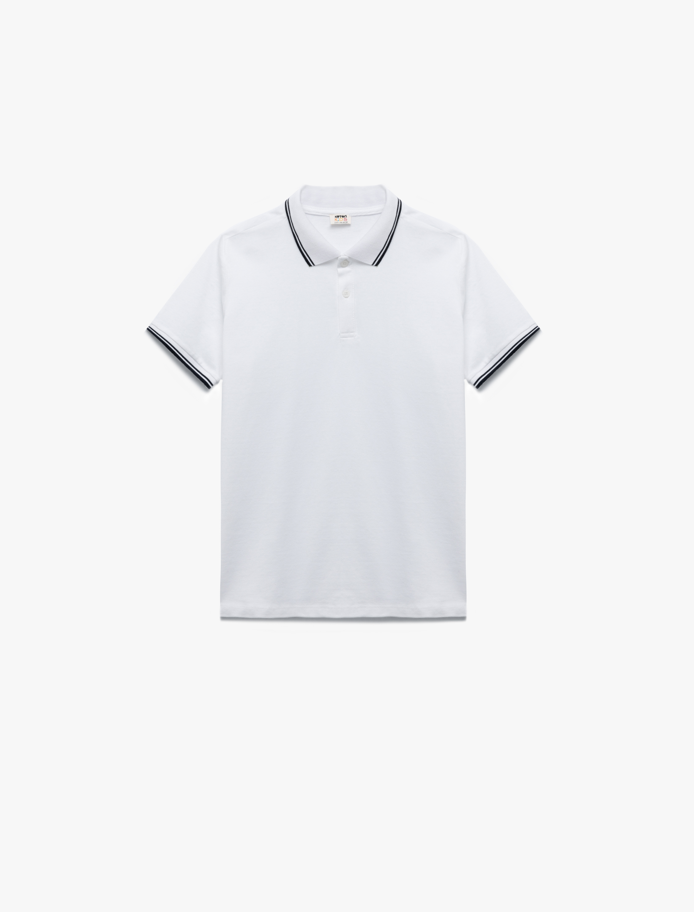  Erkek Çocuk Pamuklu Kısa Kollu Polo Yaka Tişört