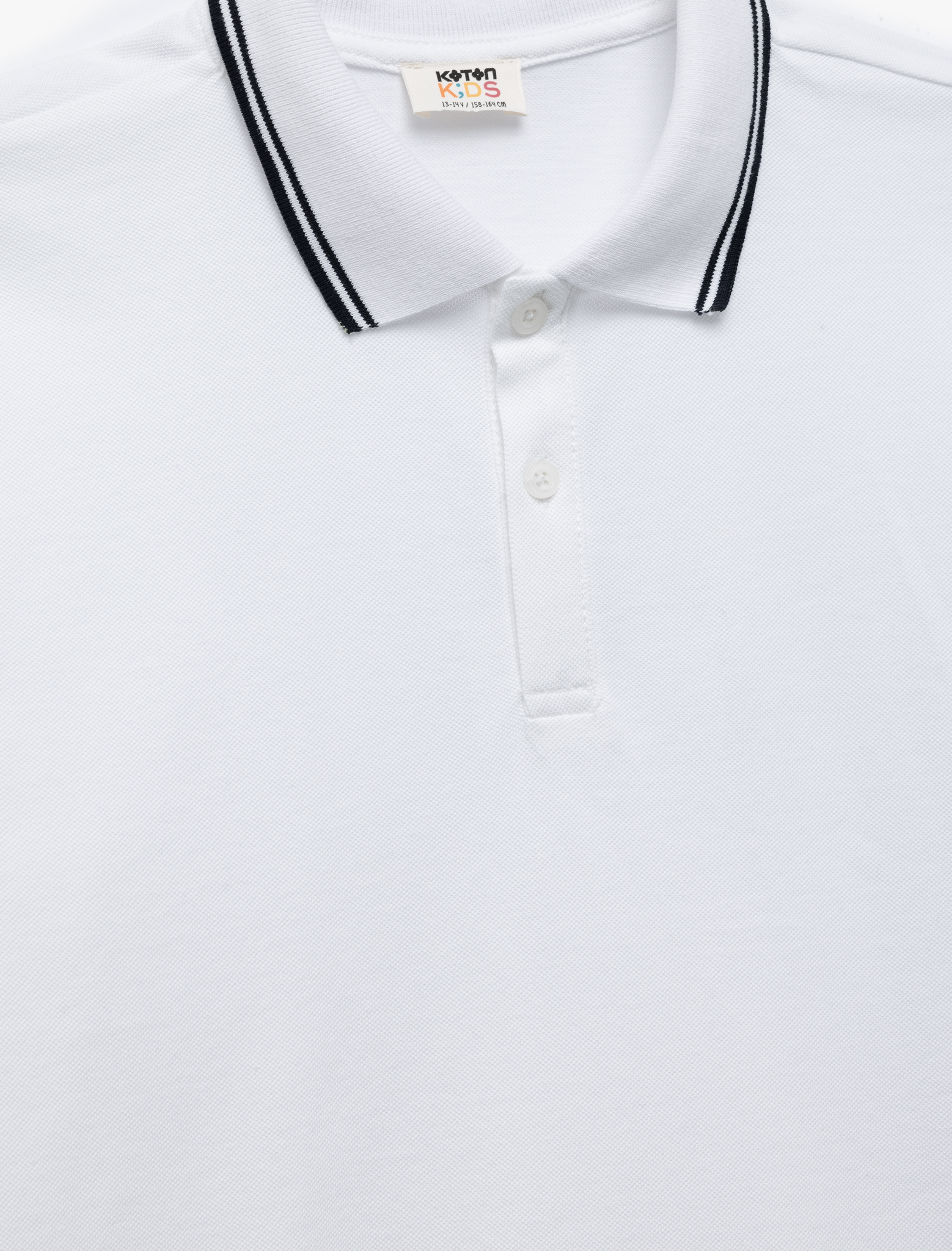  Erkek Çocuk Pamuklu Kısa Kollu Polo Yaka Tişört