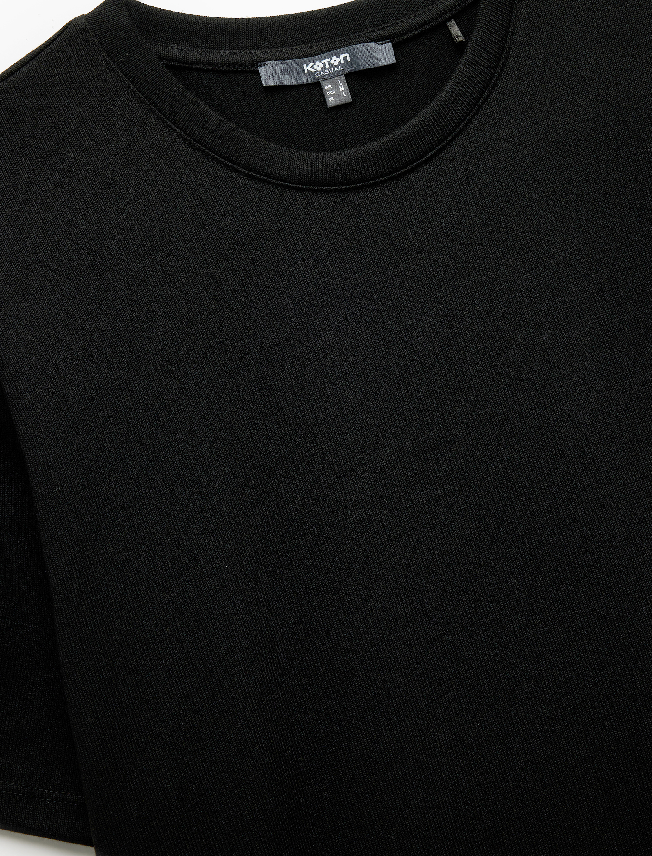   Kısa Kollu Bisiklet Yaka Basic Slim Fit Tişört