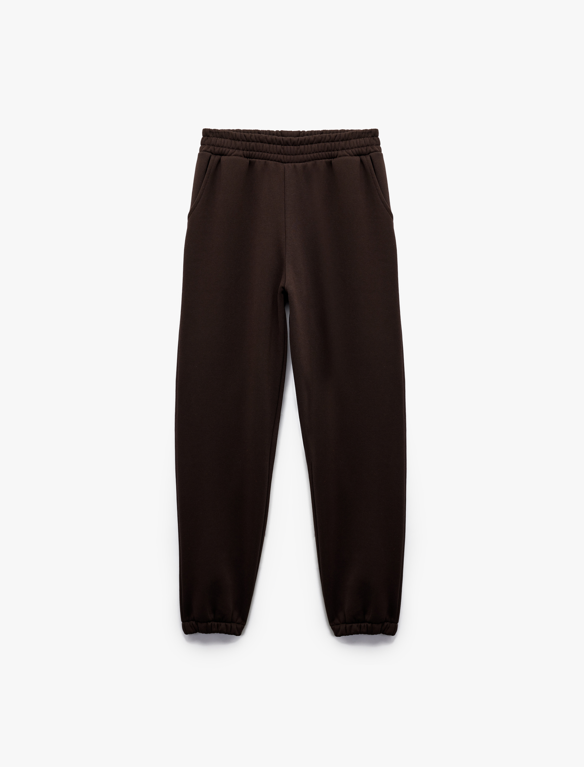   Şardonlu Cepli Beli Lastikli Oversize Jogger Eşofman Altı