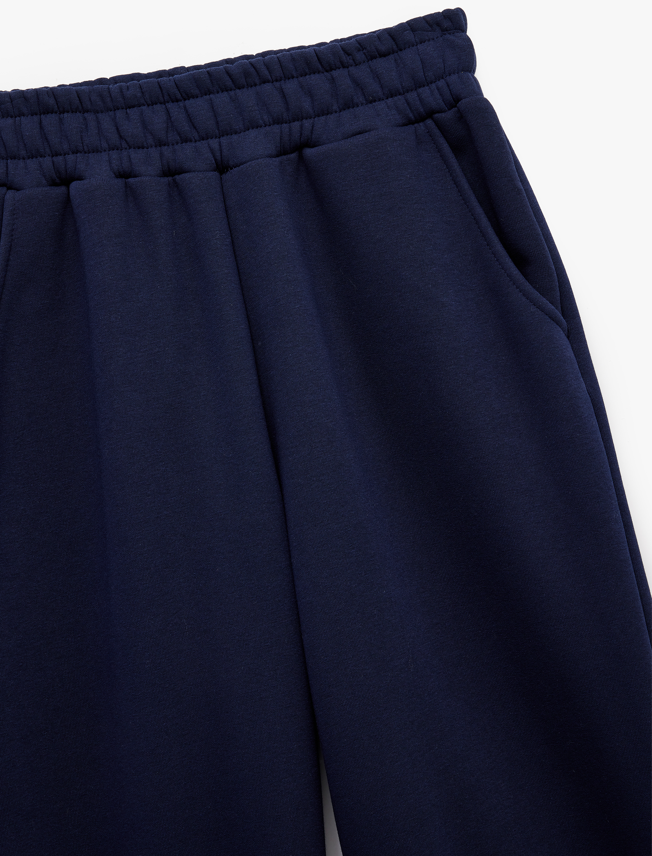   Şardonlu Cepli Beli Lastikli Oversize Jogger Eşofman Altı