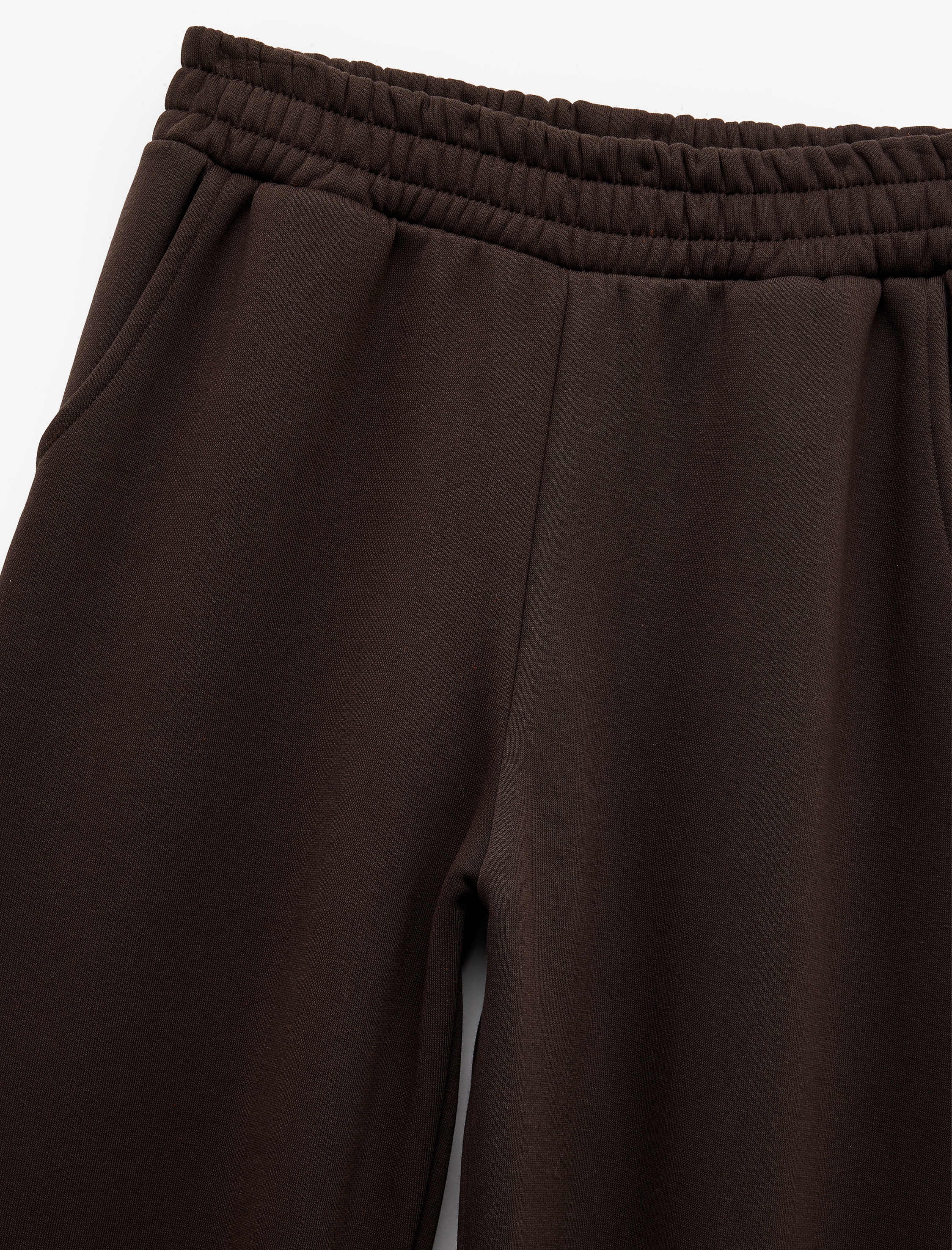   Şardonlu Cepli Beli Lastikli Oversize Jogger Eşofman Altı