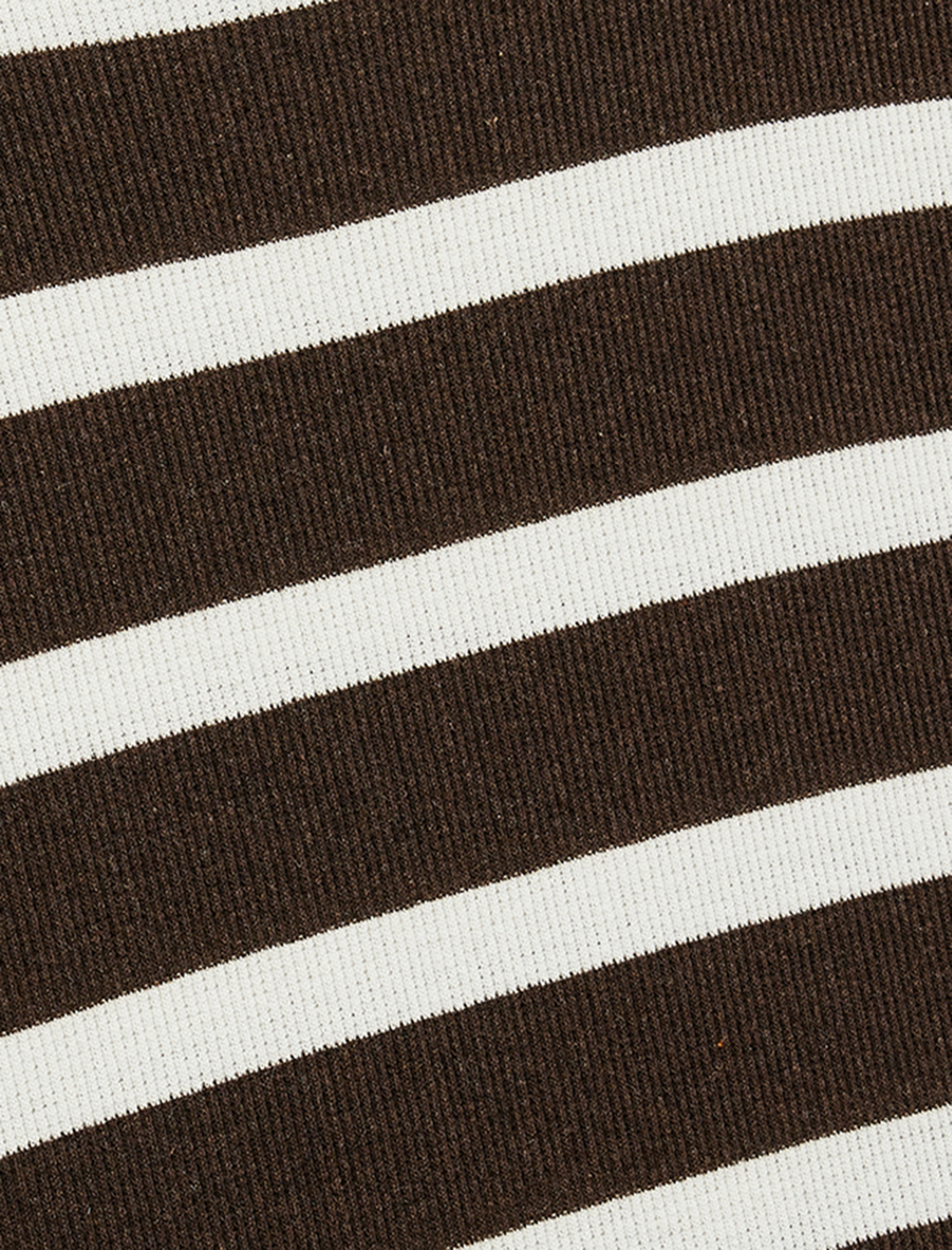   Kısa Kollu Bisiklet Yaka Slim Fit Çizgili Tişört