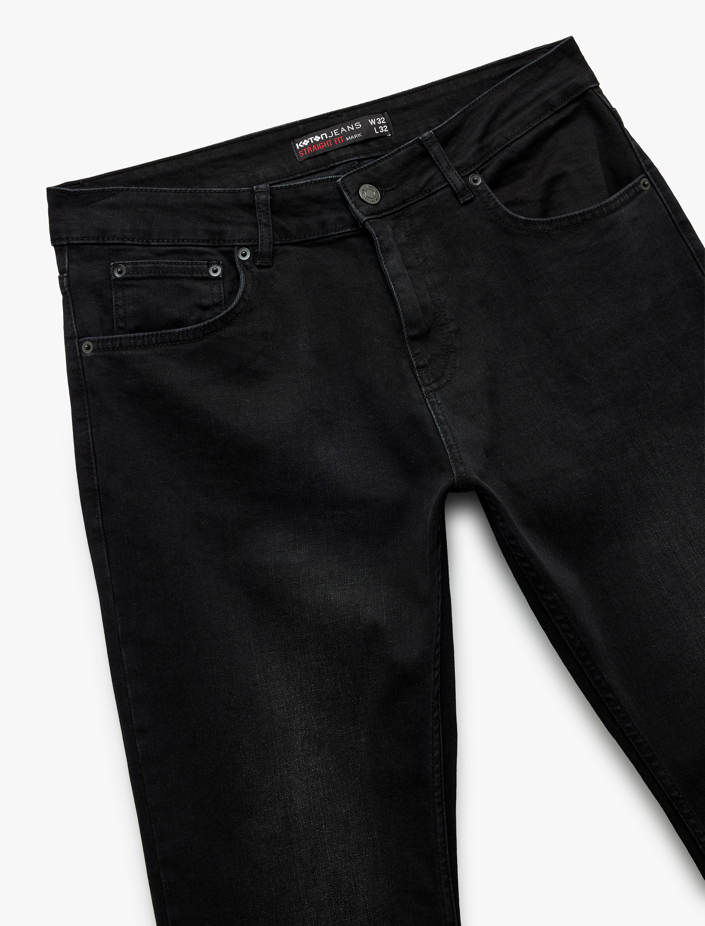   Normal Bel Pamuklu Straight Fit Jean Pantolon - Mark Jean