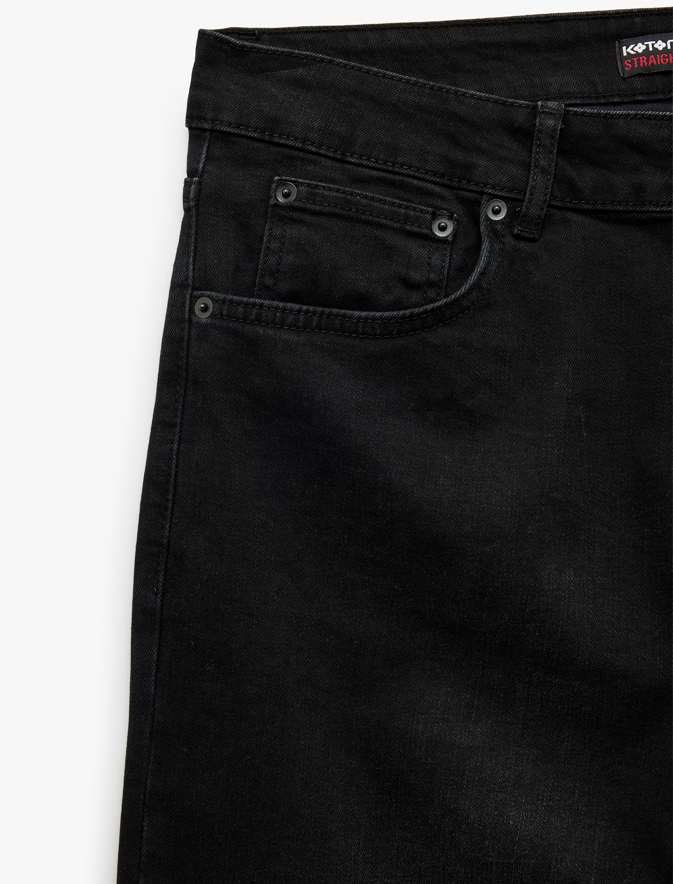   Normal Bel Pamuklu Straight Fit Jean Pantolon - Mark Jean