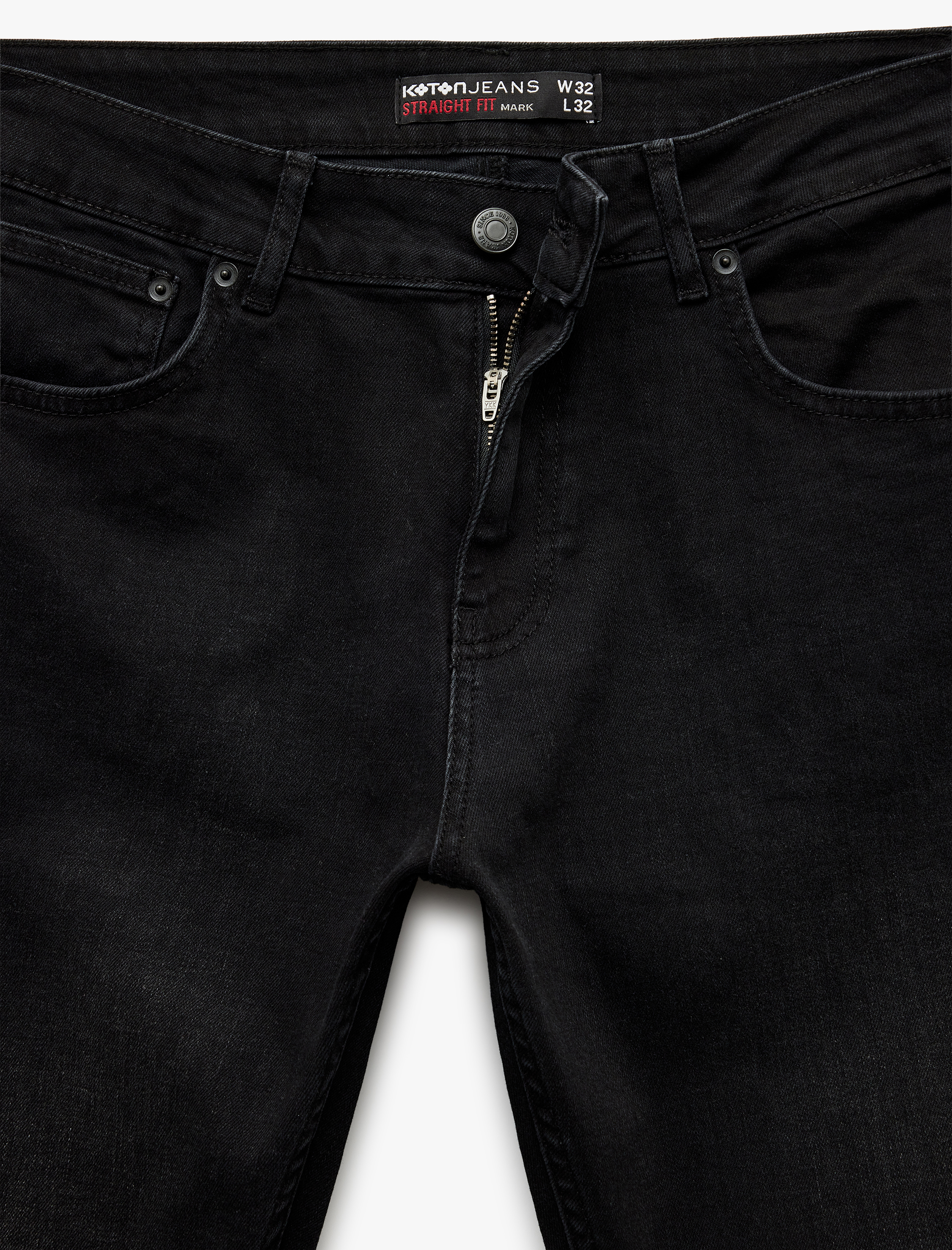   Normal Bel Pamuklu Straight Fit Jean Pantolon - Mark Jean