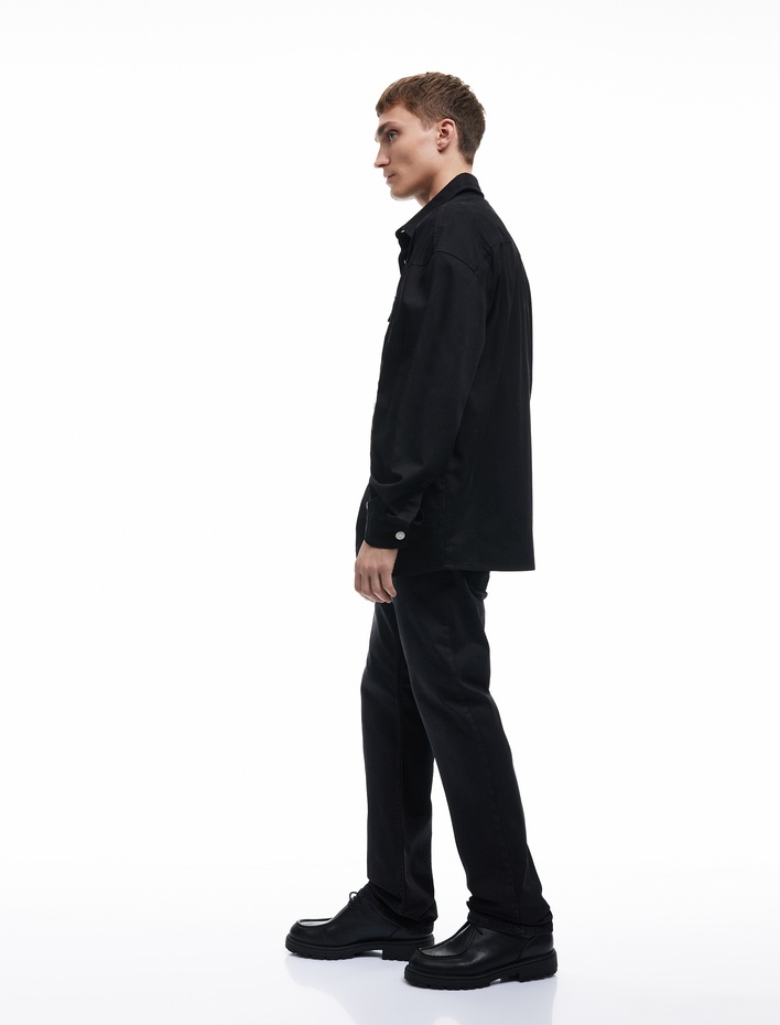  Normal Bel Pamuklu Straight Fit Jean Pantolon - Mark Jean