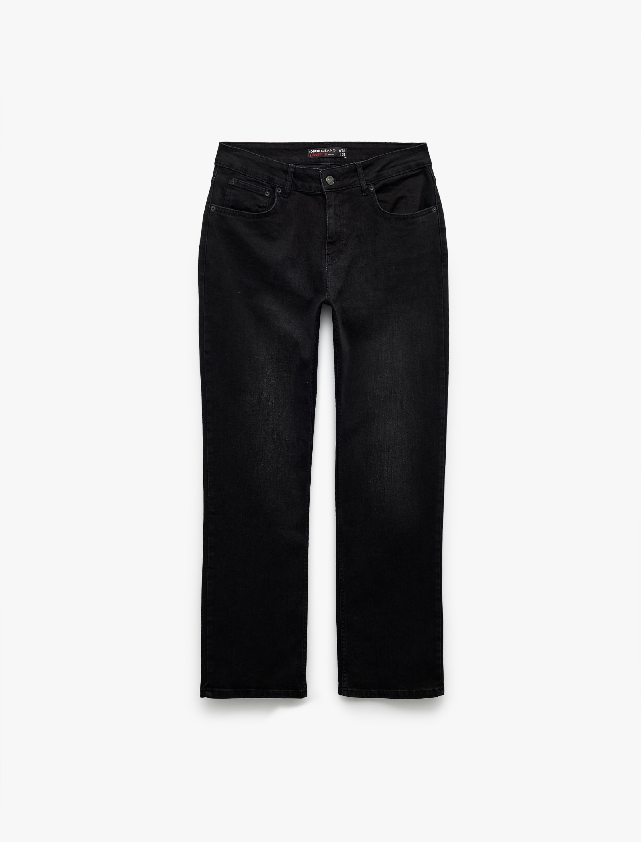   Normal Bel Pamuklu Straight Fit Jean Pantolon - Mark Jean