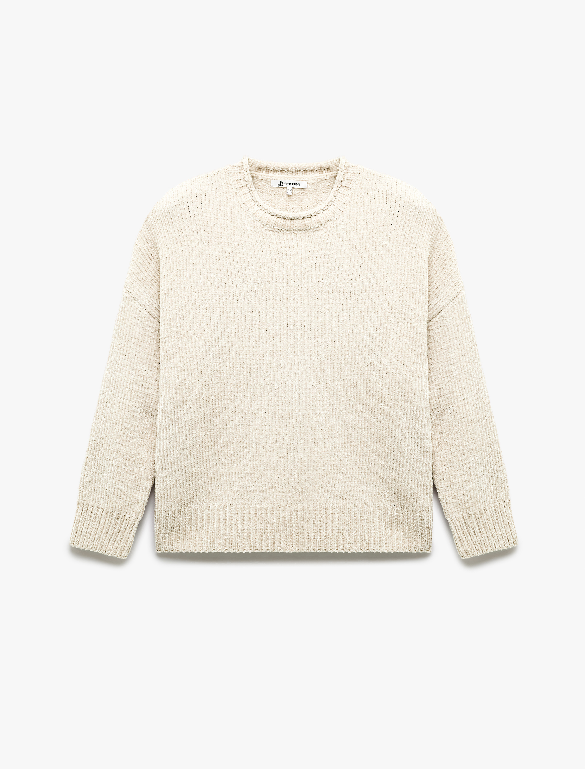 Uzun Kollu Bisiklet Yaka Basic Triko Kazak