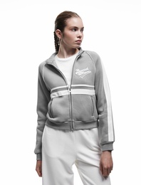 Harvard Lisanslı Fermuarlı Şardonlu Baskılı Sweatshirt