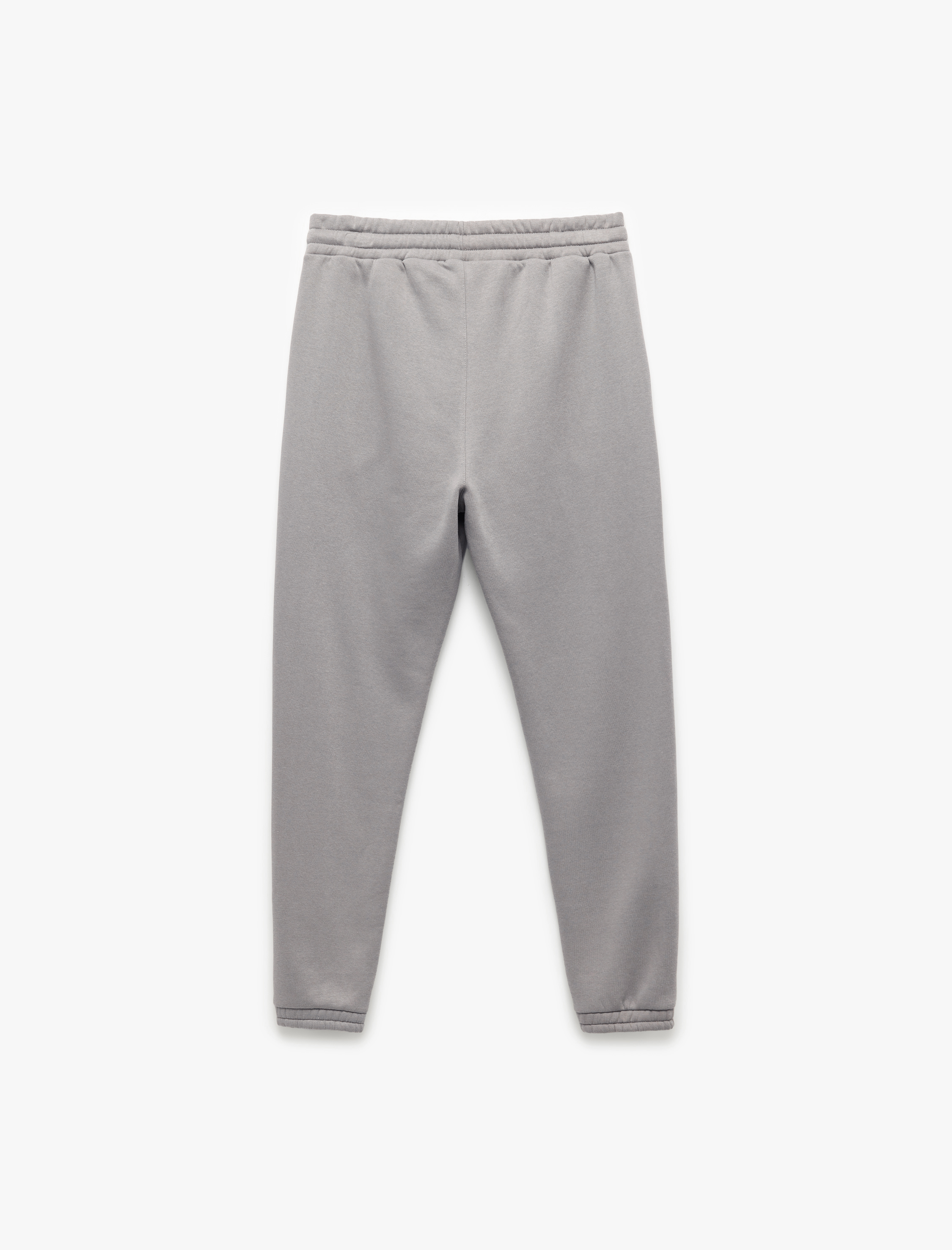   Beli Bağcıklı Şardonlu Cep Detaylı Jogger Kışlık Eşofman Altı