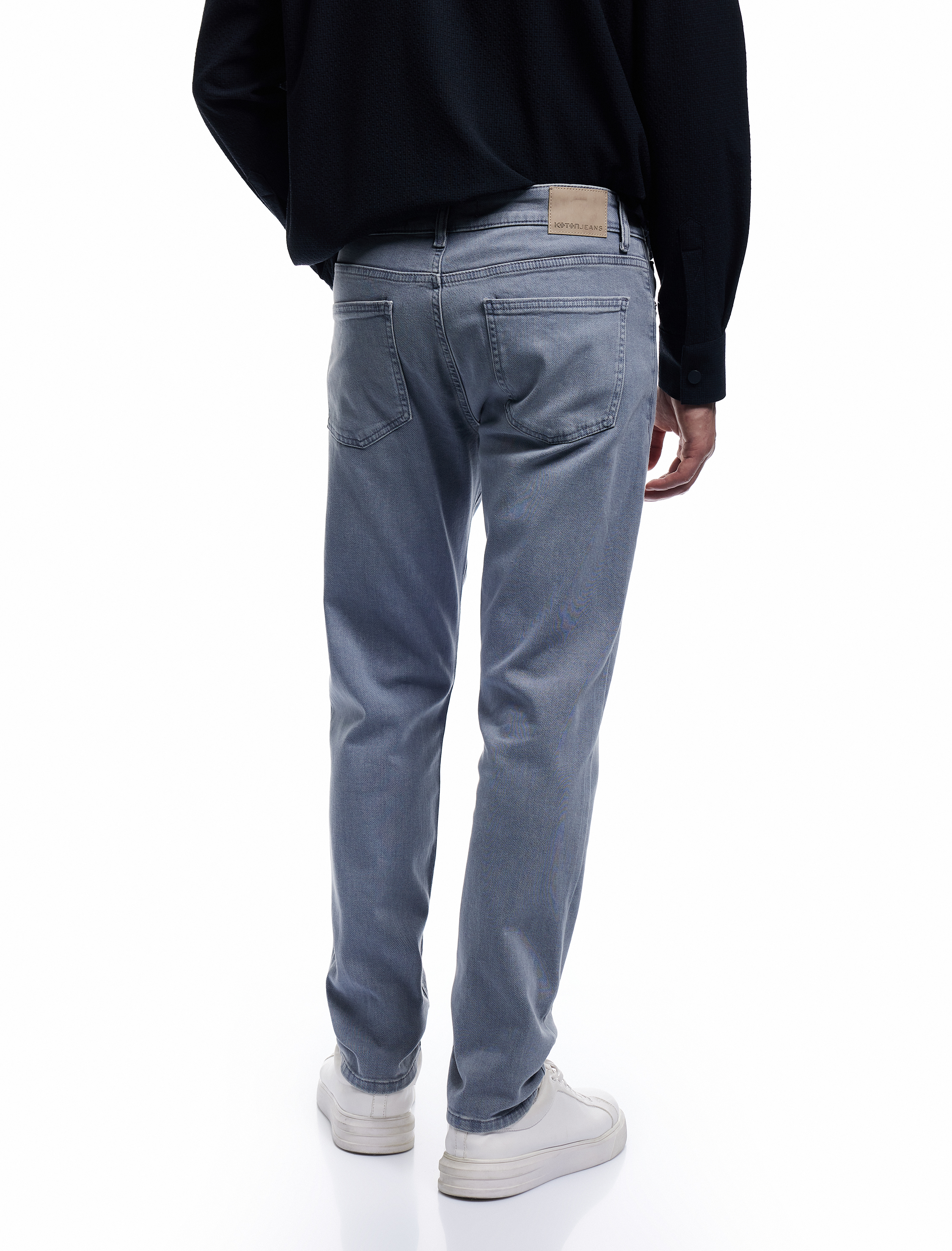 Normal Bel Cepli Slim Fit Jean Pantolon - Brad Jean
