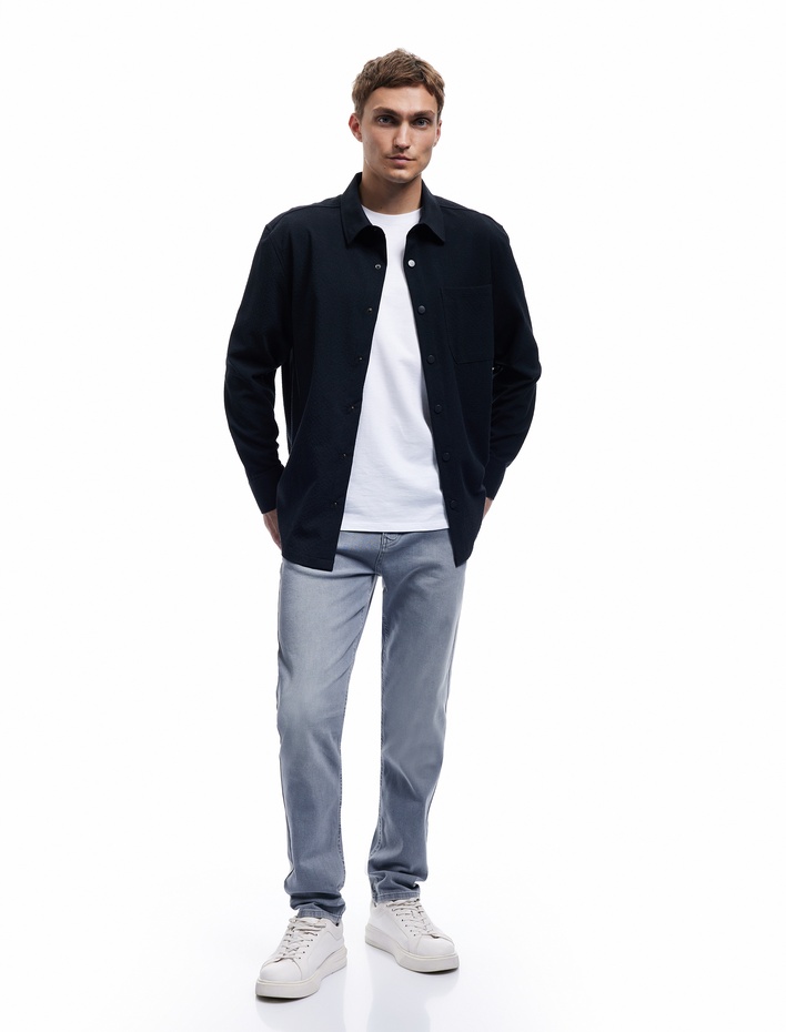  Normal Bel Cepli Slim Fit Jean Pantolon - Brad Jean