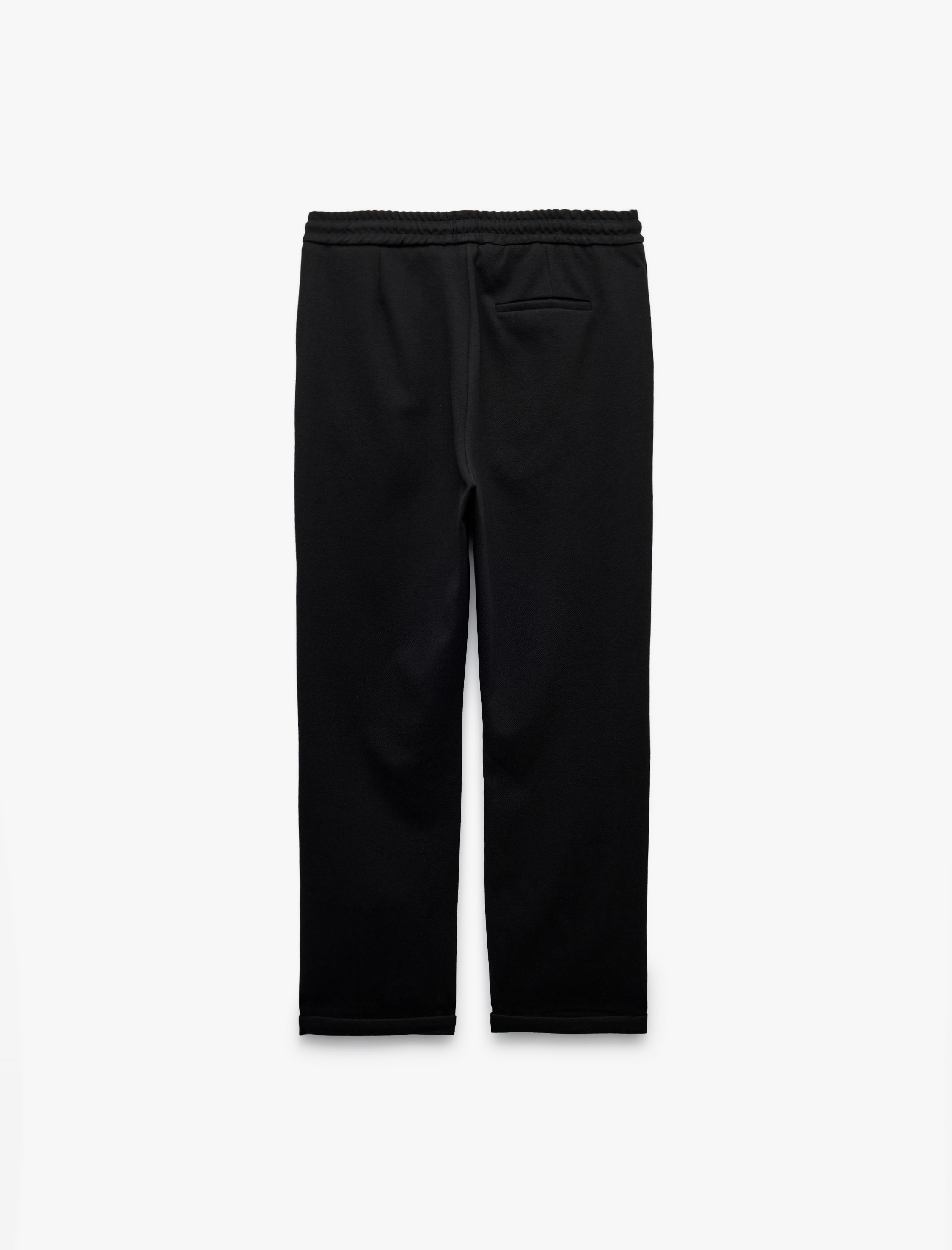   Beli Bağcıklı Cepli Katlamalı Paça Pantolon Görünümlü Eşofman Altı