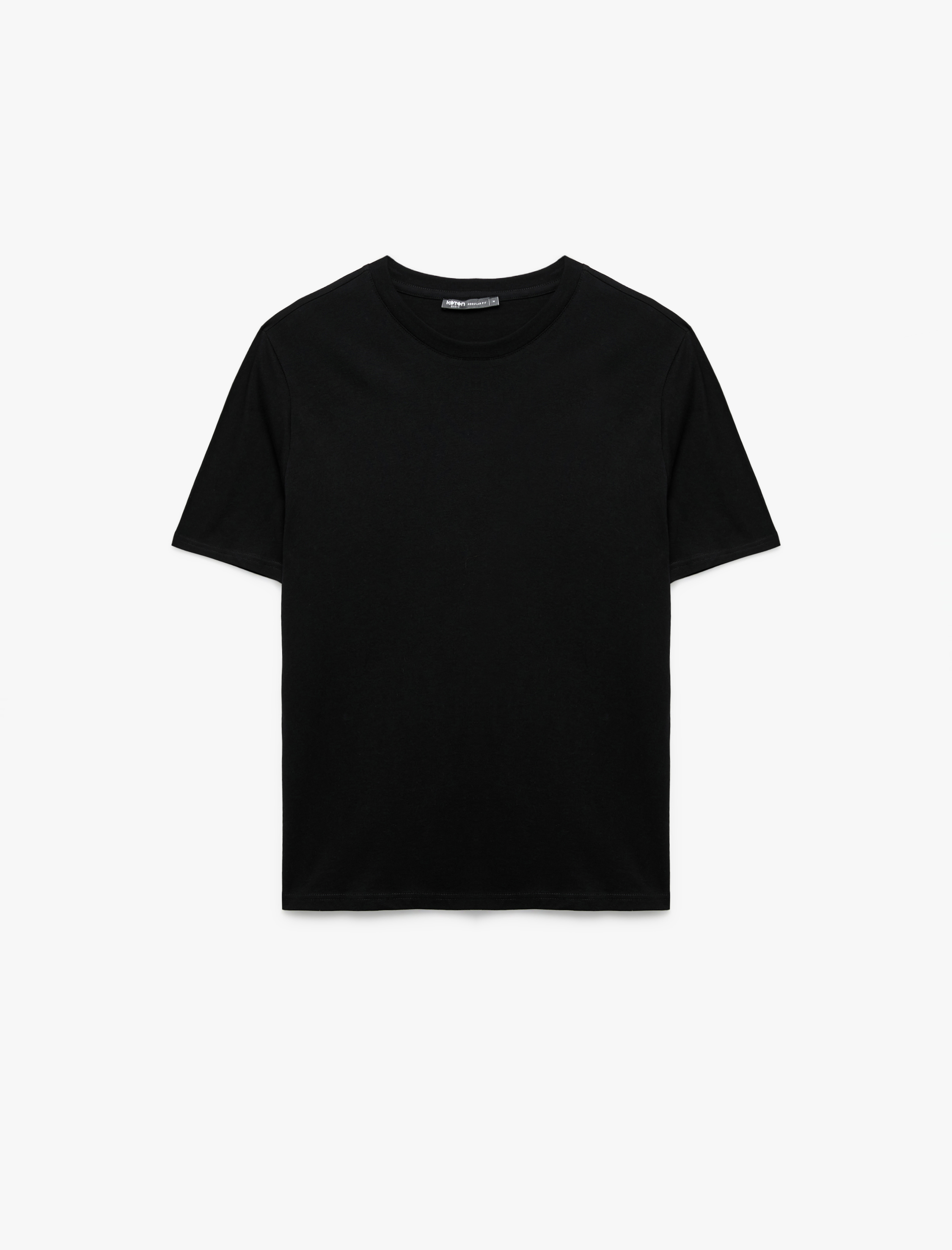   Bisiklet Yaka Kısa Kollu Regular Fit Pamuklu Basic 3'lü Tişört Seti