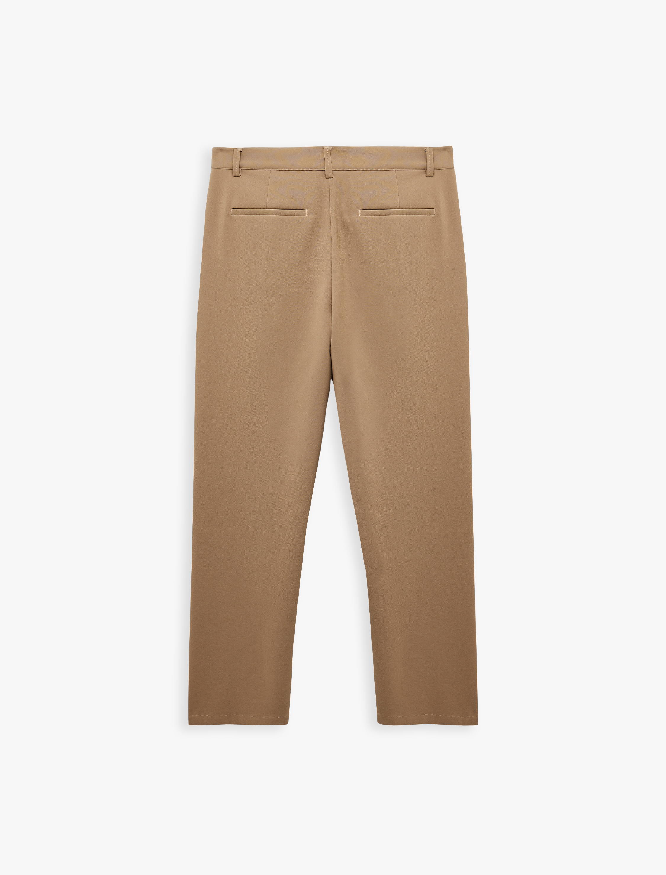   Pileli Oversize Cep Detaylı Kumaş Pantolon