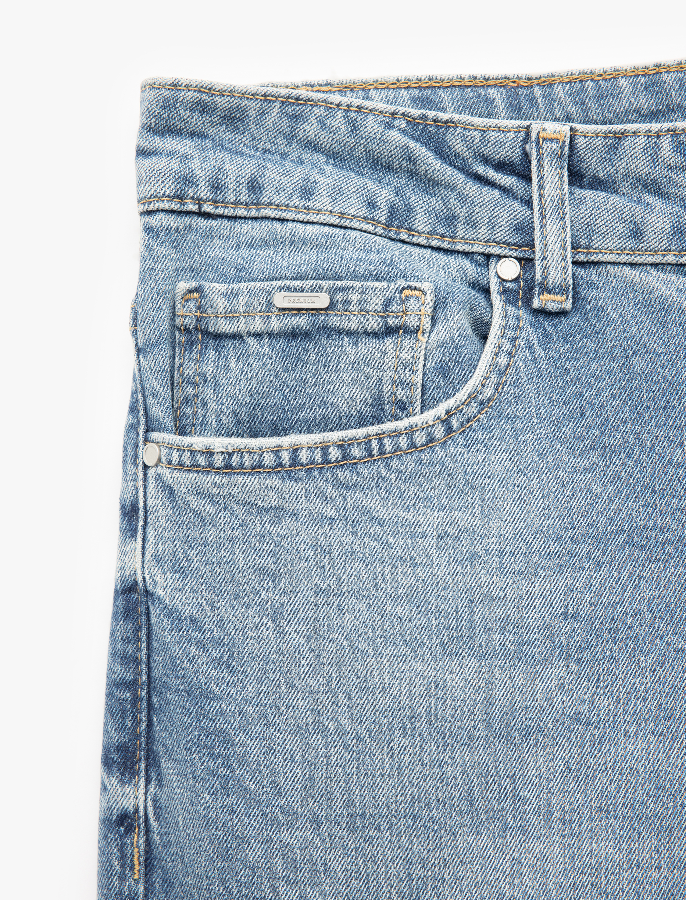   Normal Bel Straight Fit Jean Pantolon - Mark Jean