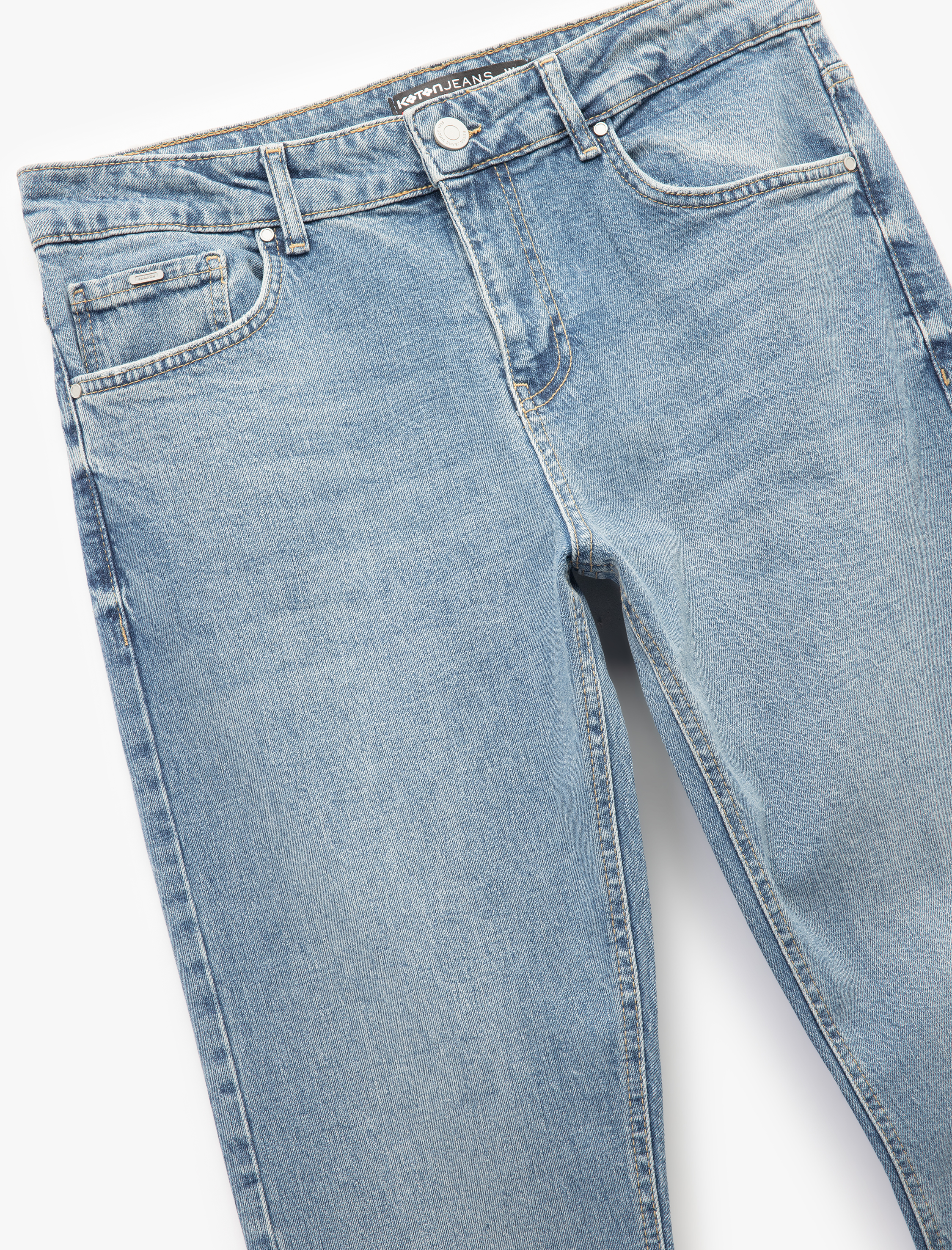   Normal Bel Straight Fit Jean Pantolon - Mark Jean