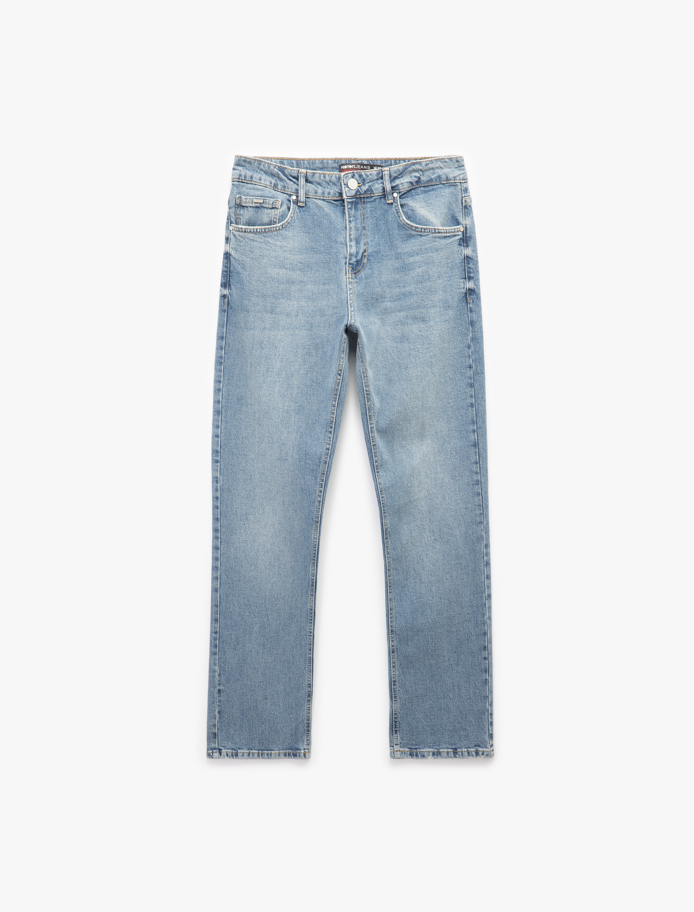  Normal Bel Straight Fit Jean Pantolon - Mark Jean