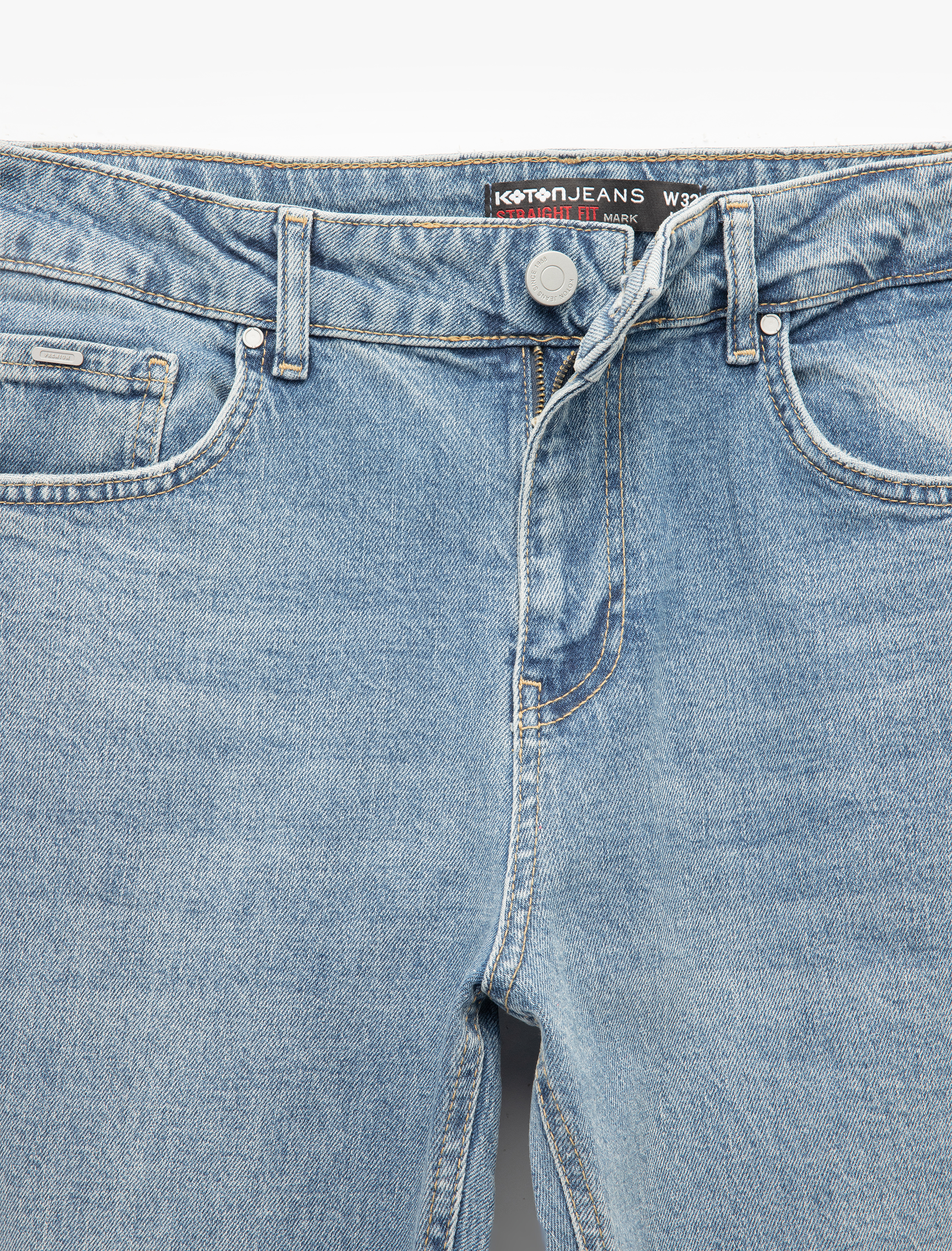   Normal Bel Straight Fit Jean Pantolon - Mark Jean