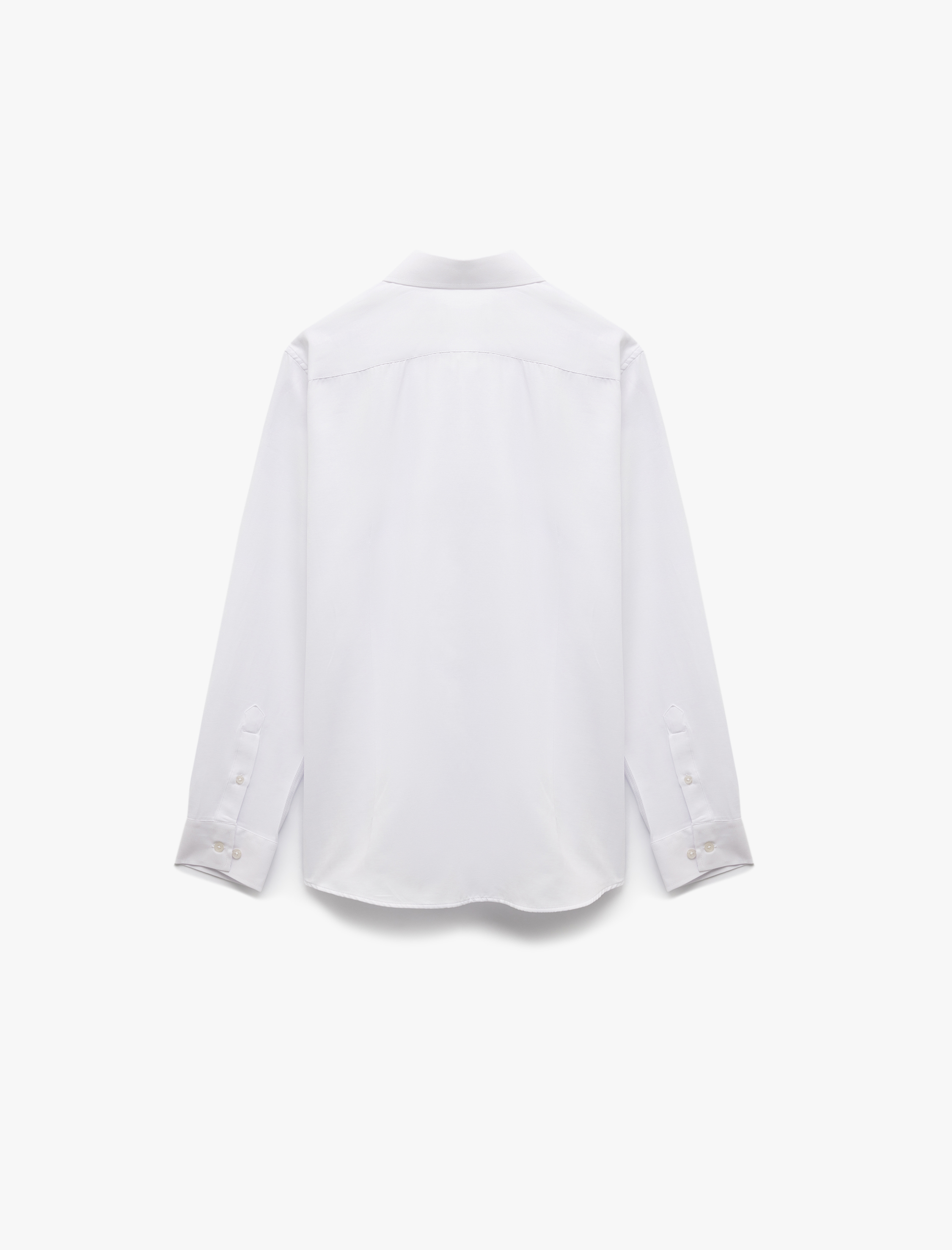   Regular Fit Uzun Kollu Yarım İtalyan Yaka Gömlek