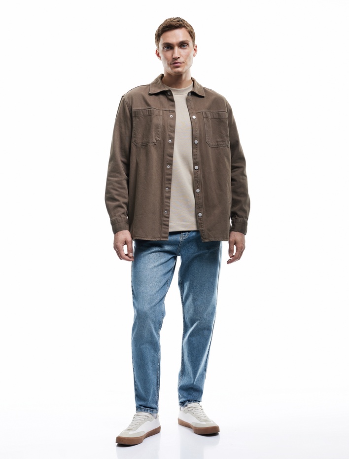  Pamuklu Normal Bel Tapered Fit Jean Pantolon - Joe Jean