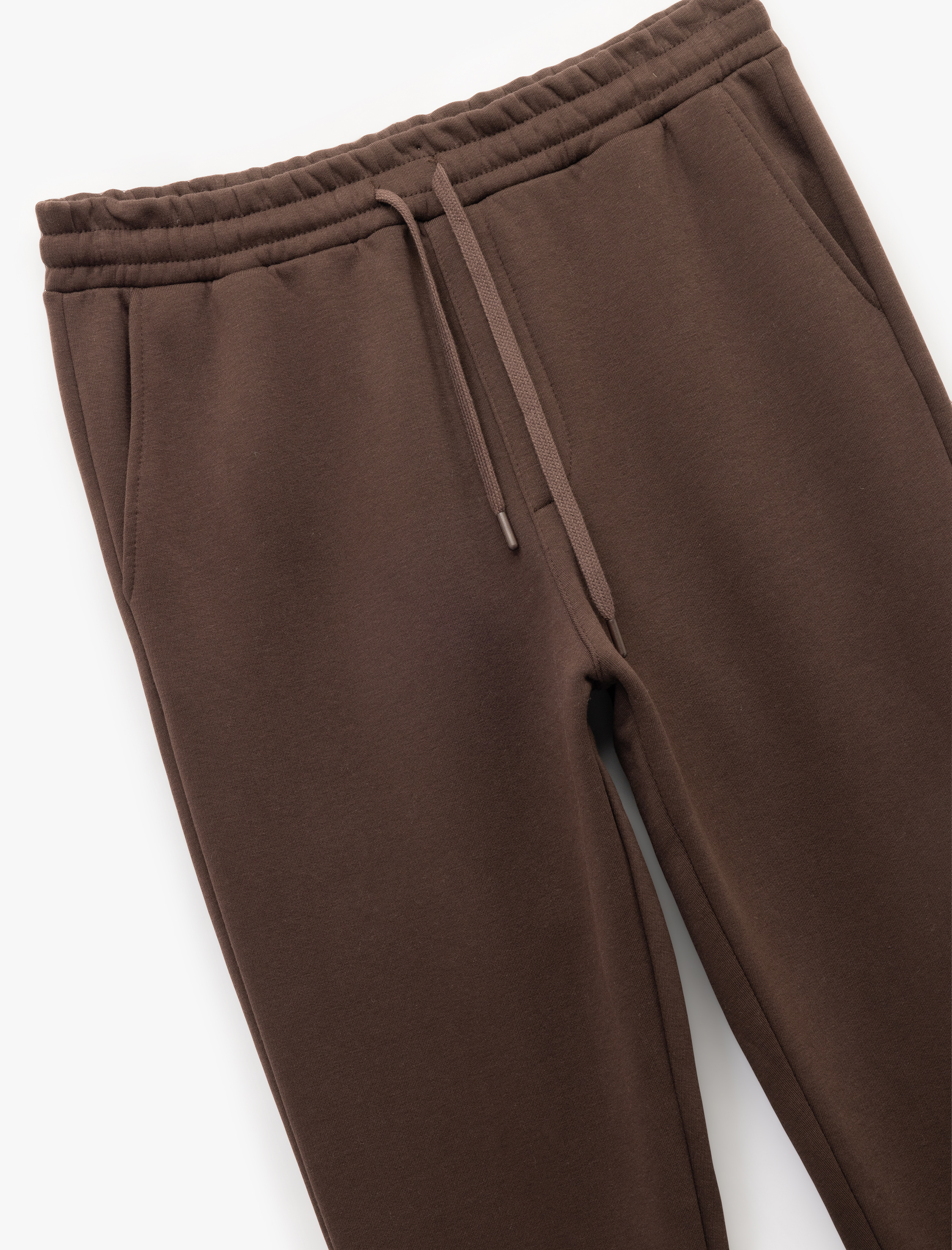   Beli Bağcıklı Şardonlu Cep Detaylı Jogger Kışlık Eşofman Altı